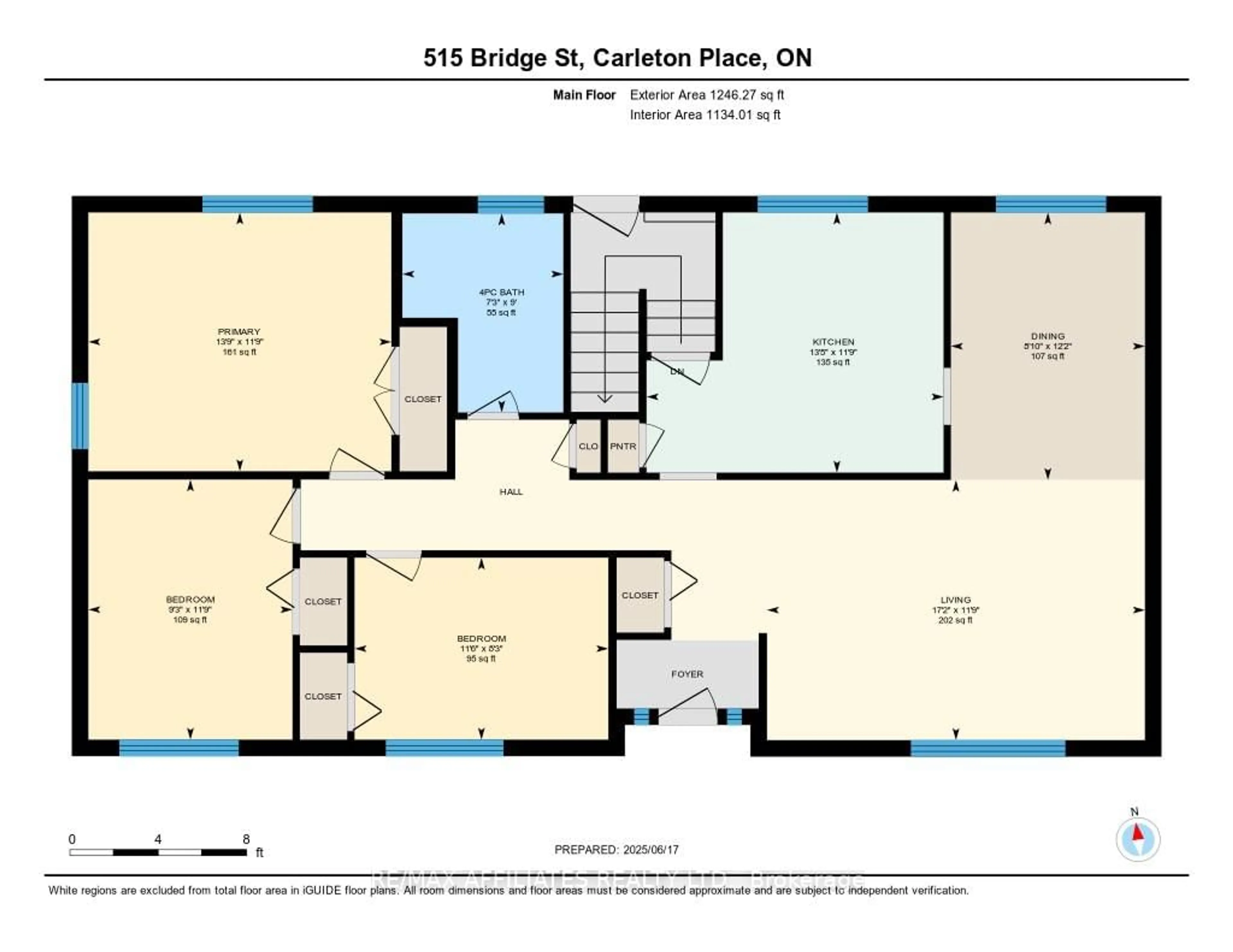 Floor plan for 515 Bridge St, Carleton Place Ontario K7C 3J3