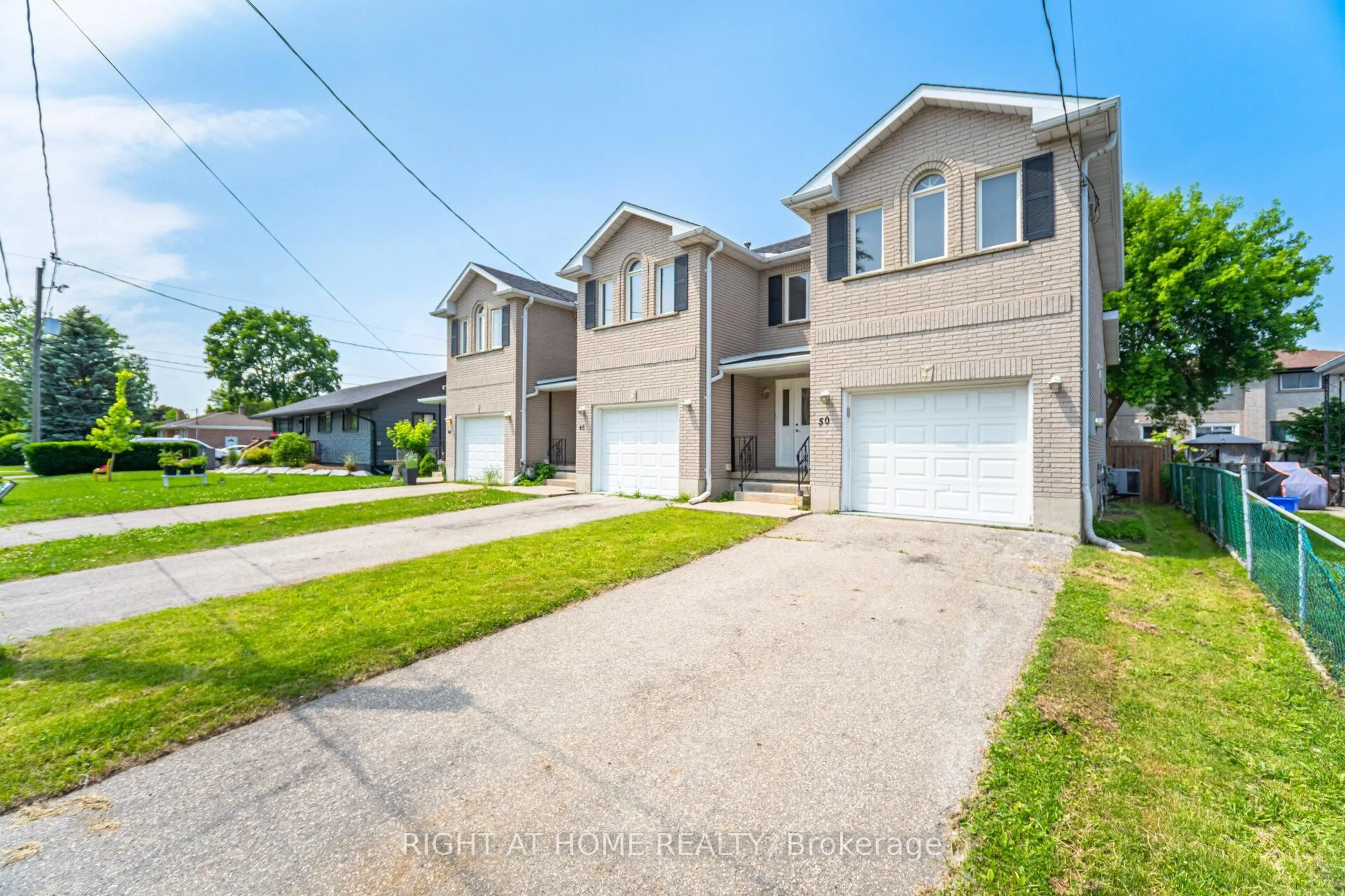 A pic from outside/outdoor area/front of a property/back of a property/a pic from drone, street for 50 Albemarle St, Brantford Ontario N3S 4N6