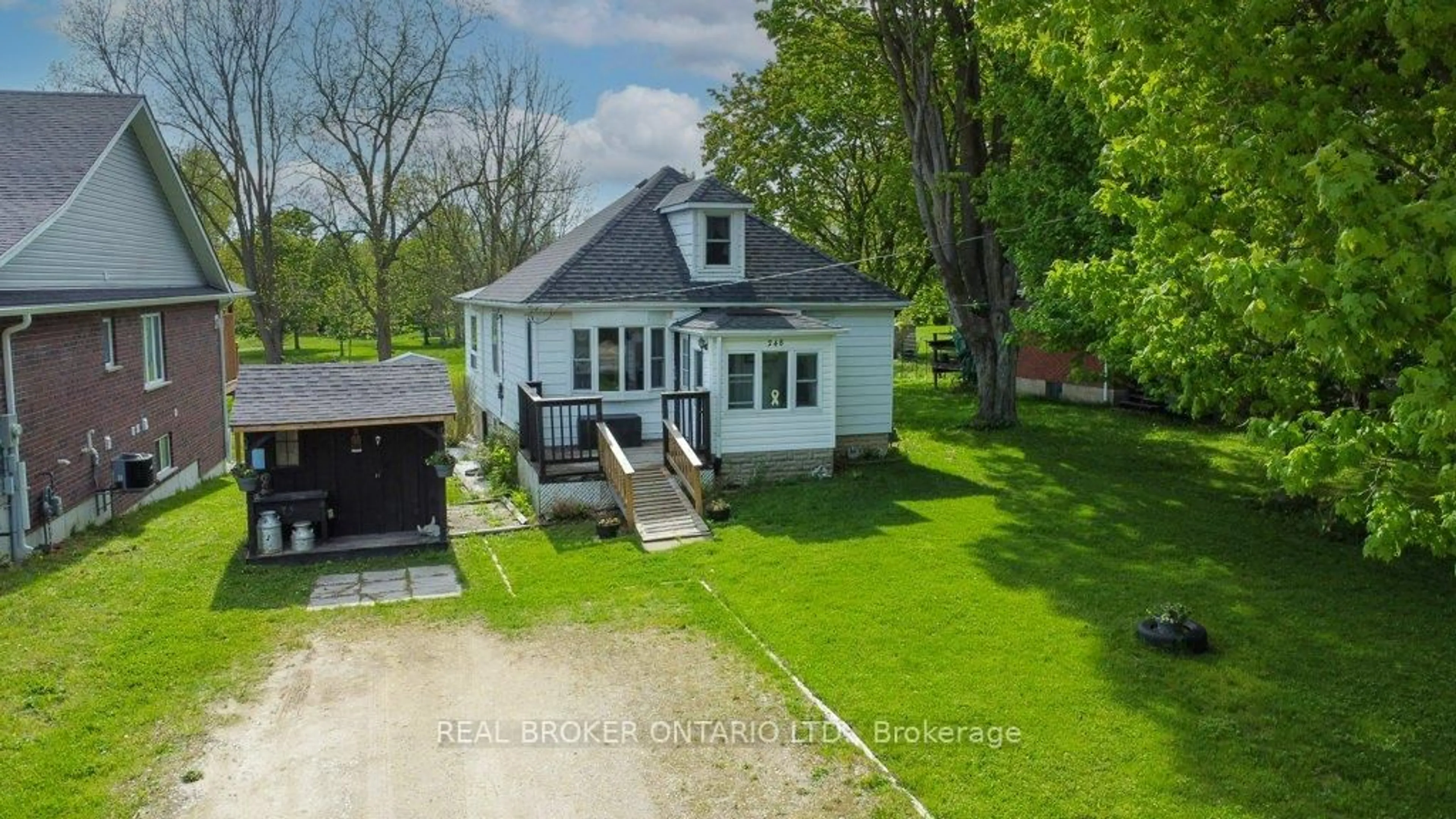 A pic from outside/outdoor area/front of a property/back of a property/a pic from drone, unknown for 248 Bruce St, West Grey Ontario N0G 1R0