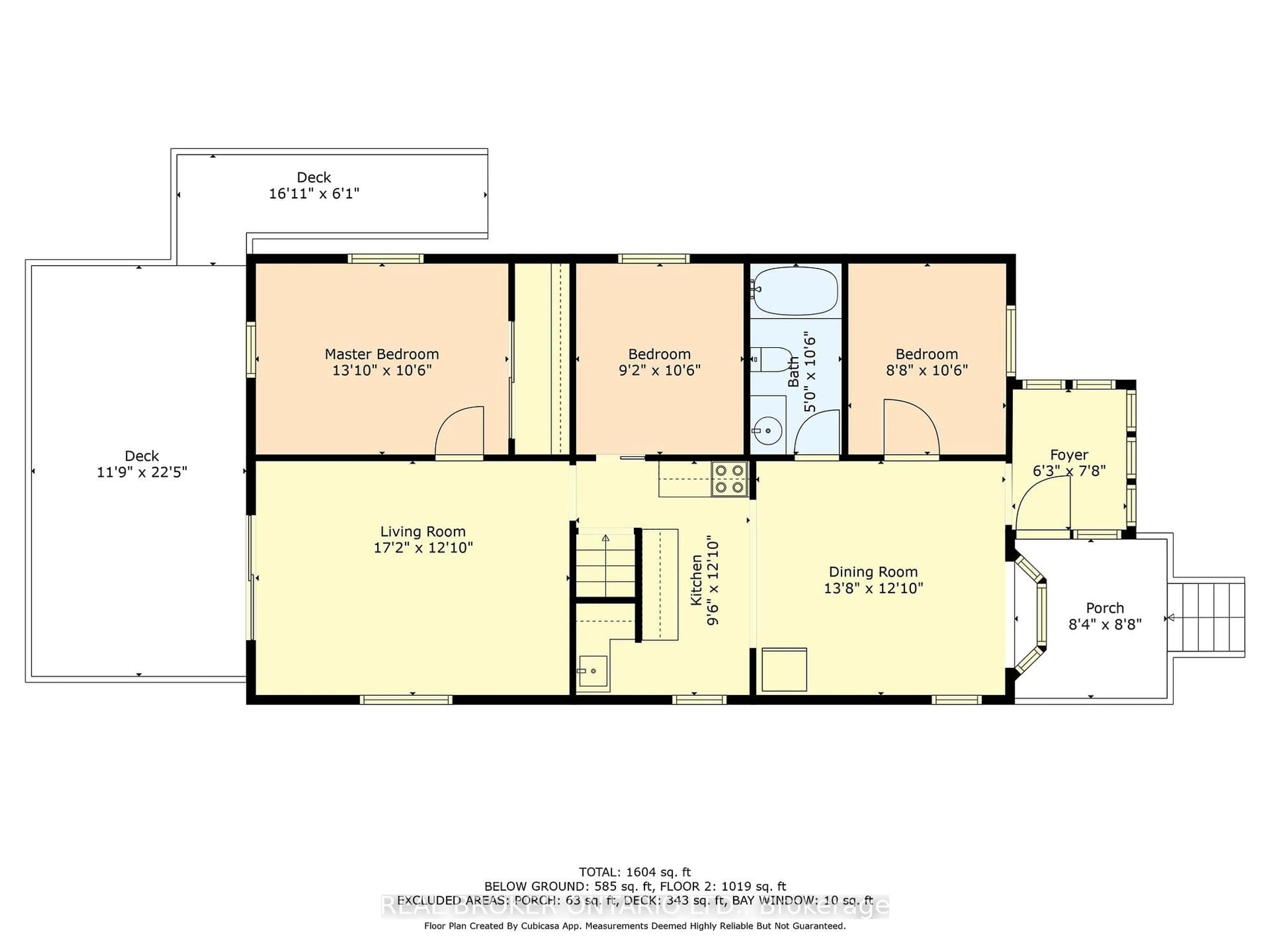 Floor plan for 248 Bruce St, West Grey Ontario N0G 1R0