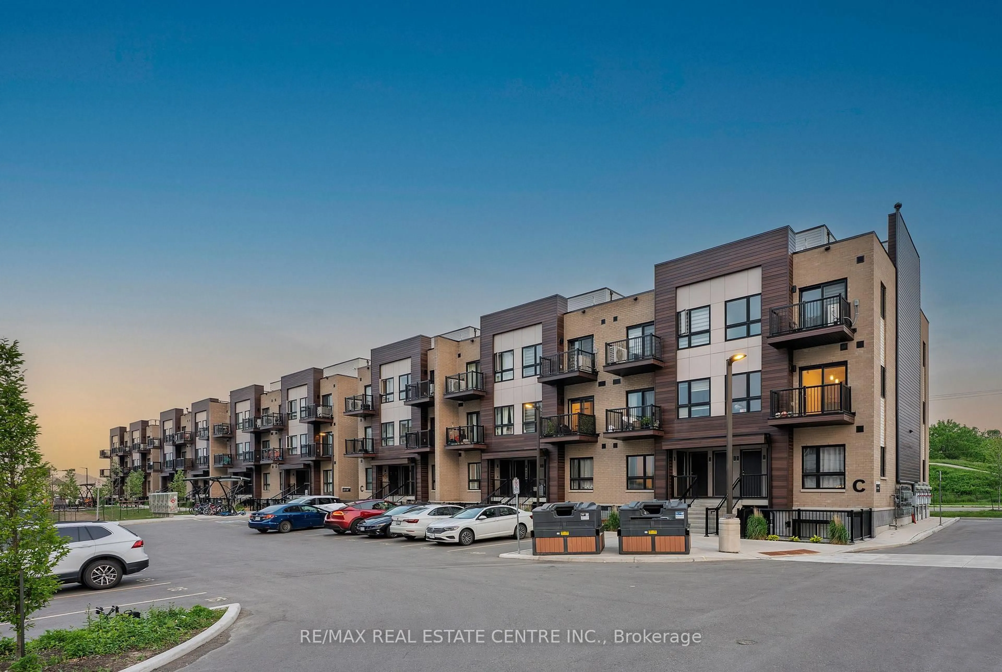 A pic from outside/outdoor area/front of a property/back of a property/a pic from drone, street for 10 PALACE St #C12, Kitchener Ontario N2E 0J3