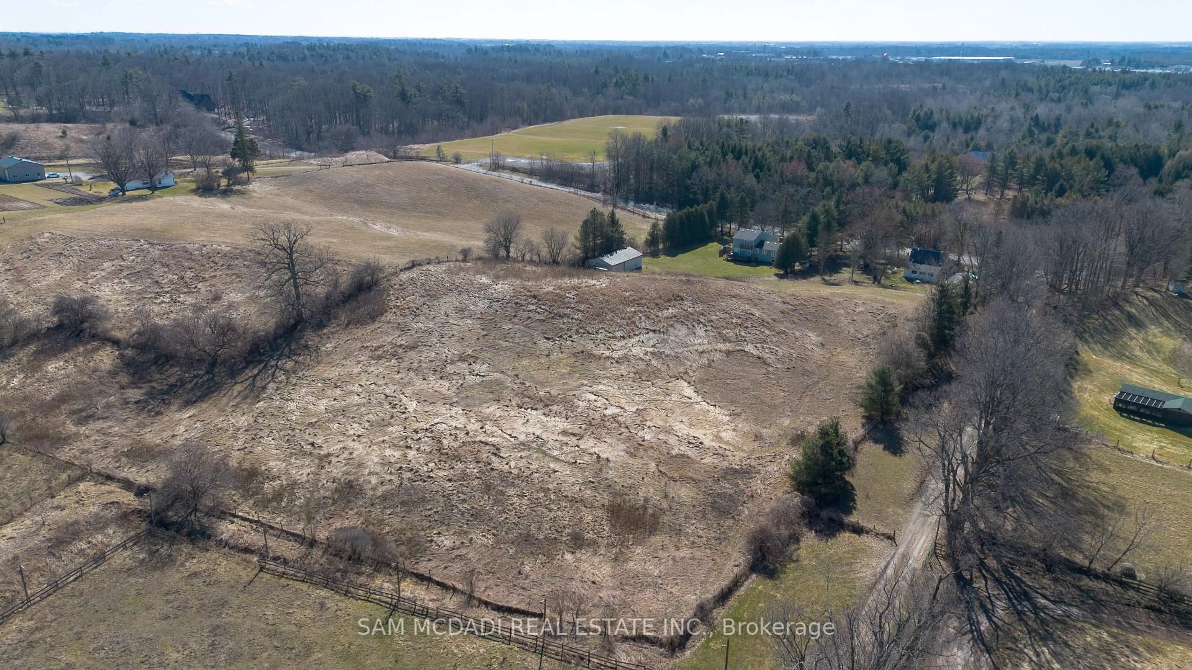 A pic from outside/outdoor area/front of a property/back of a property/a pic from drone, forest/trees view for 855-867 Jerseyville Rd, Hamilton Ontario L0R 1R0