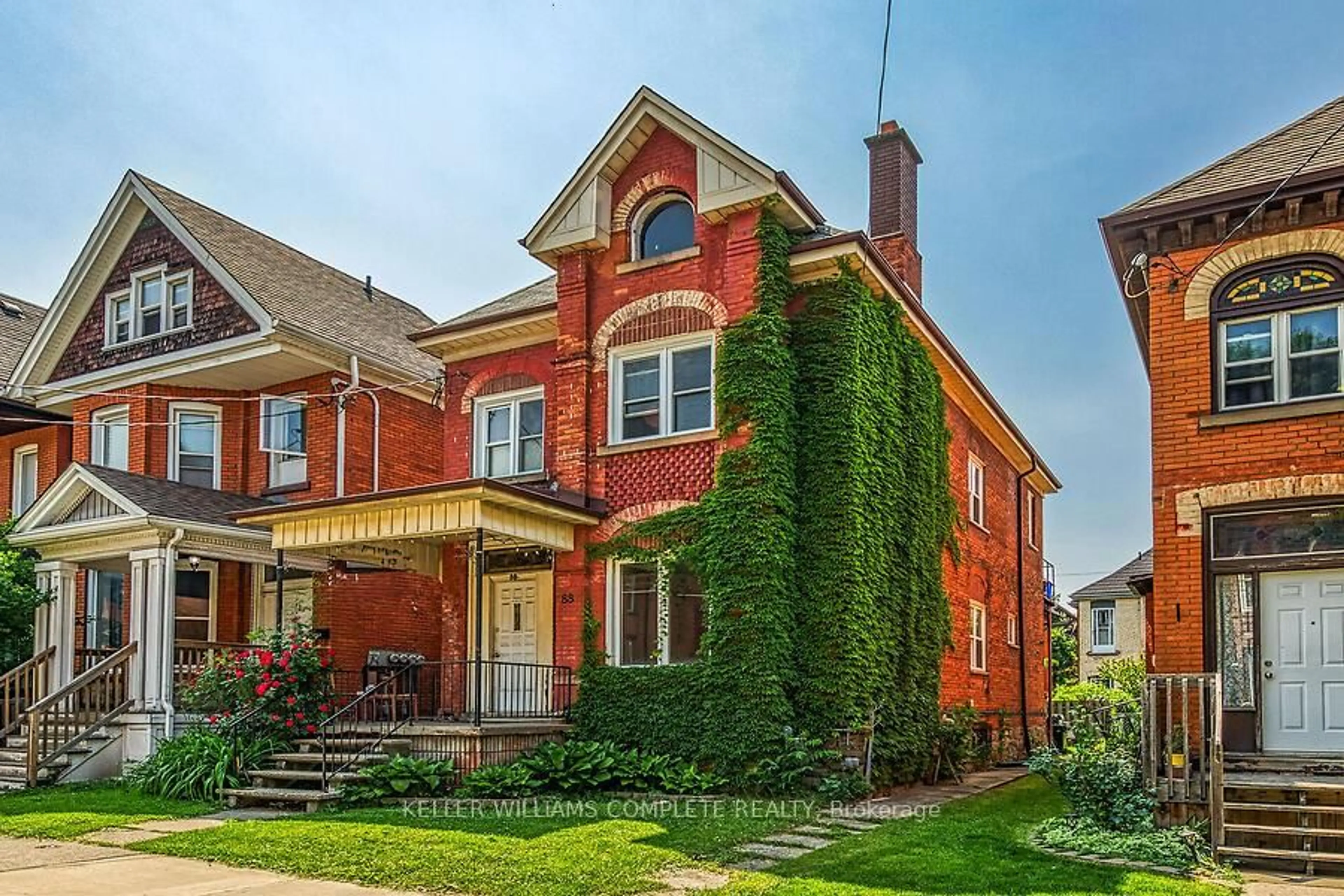 Home with brick exterior material, street for 88 GRANT Ave, Hamilton Ontario L8N 2X7
