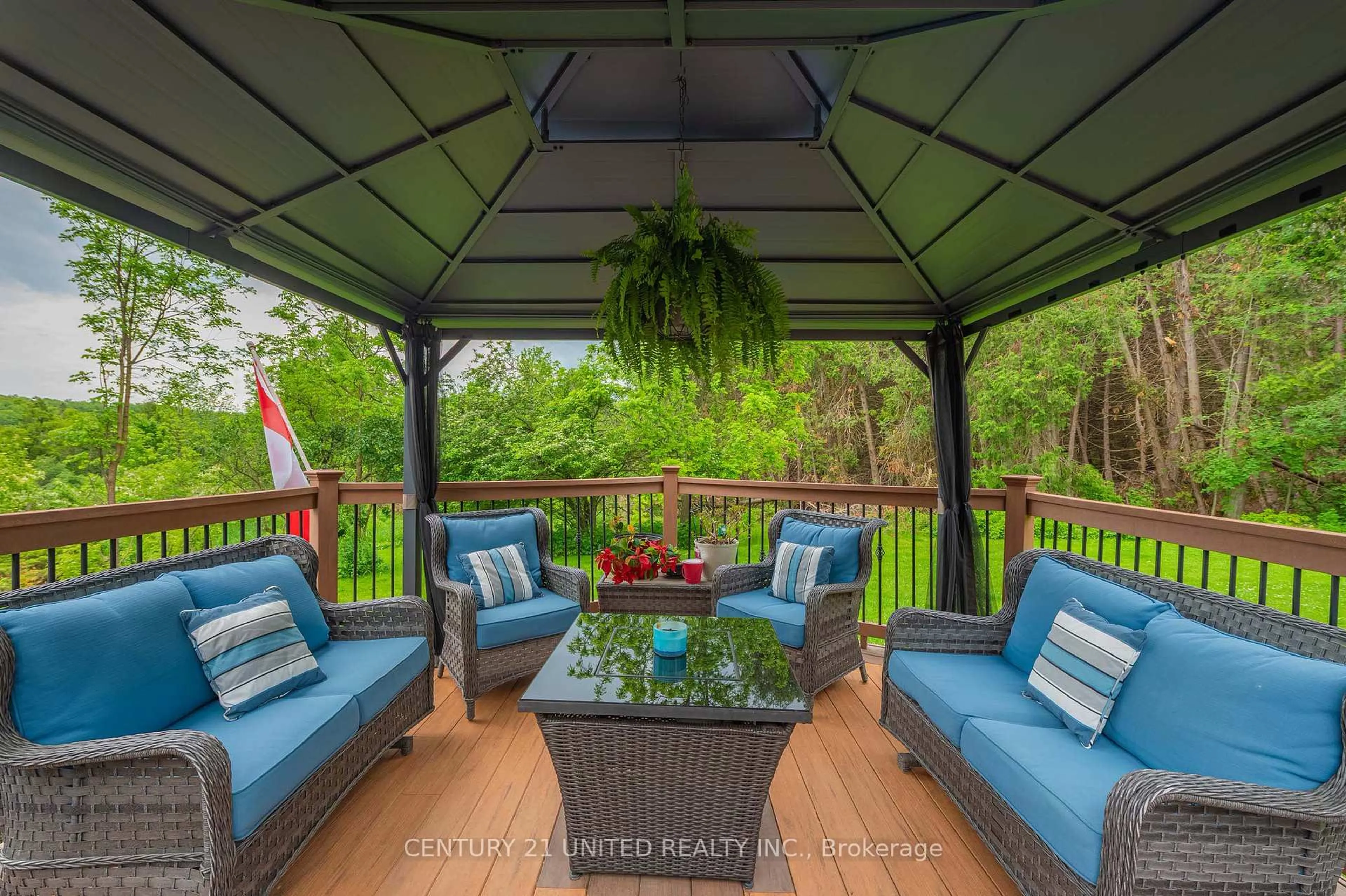Patio, water/lake/river/ocean view for 1487 Stewart Line, Cavan Monaghan Ontario L0A 1C0