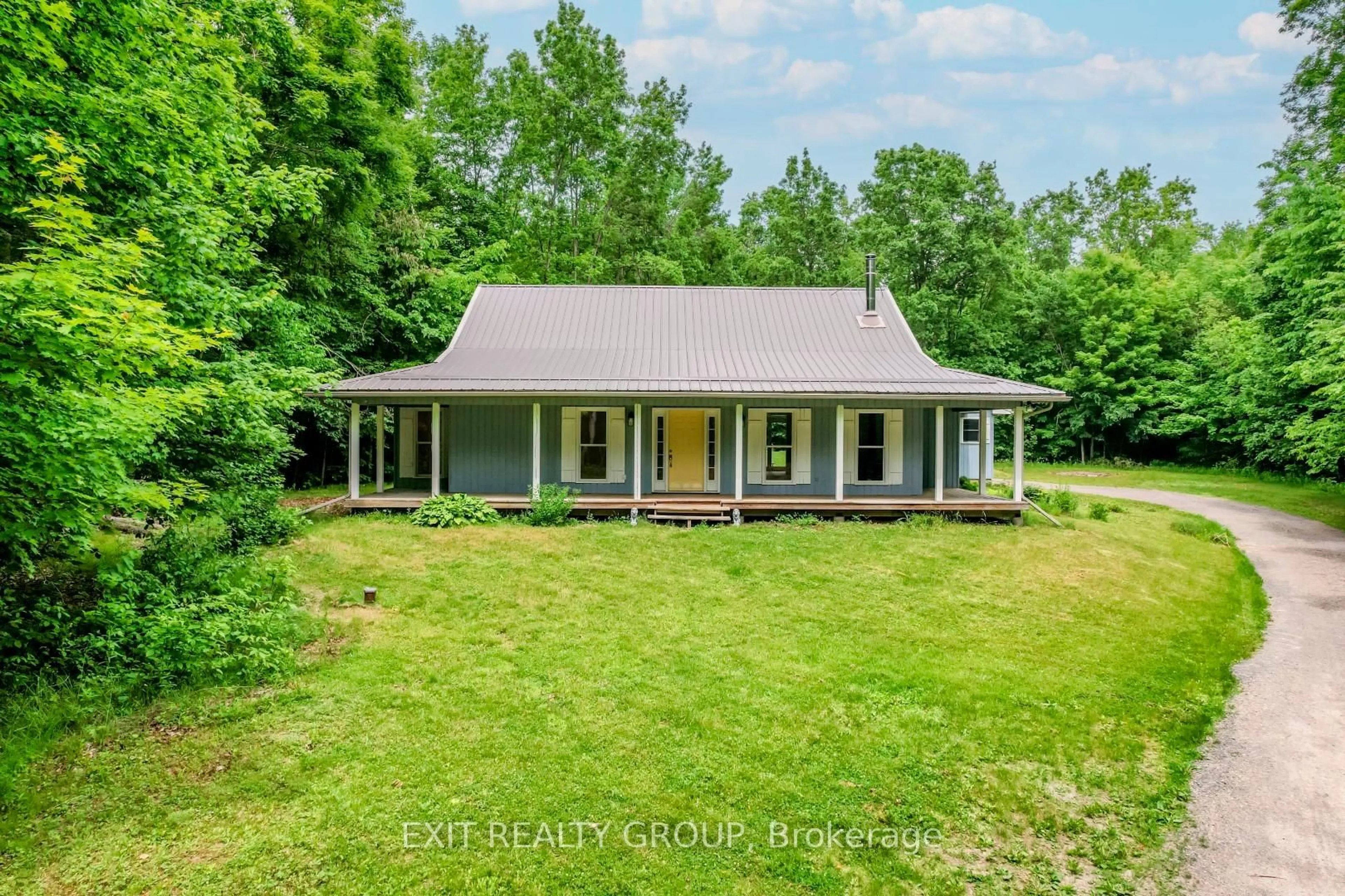 A pic from outside/outdoor area/front of a property/back of a property/a pic from drone, unknown for 461 Douglas Rd, Madoc Ontario K0K 2K0