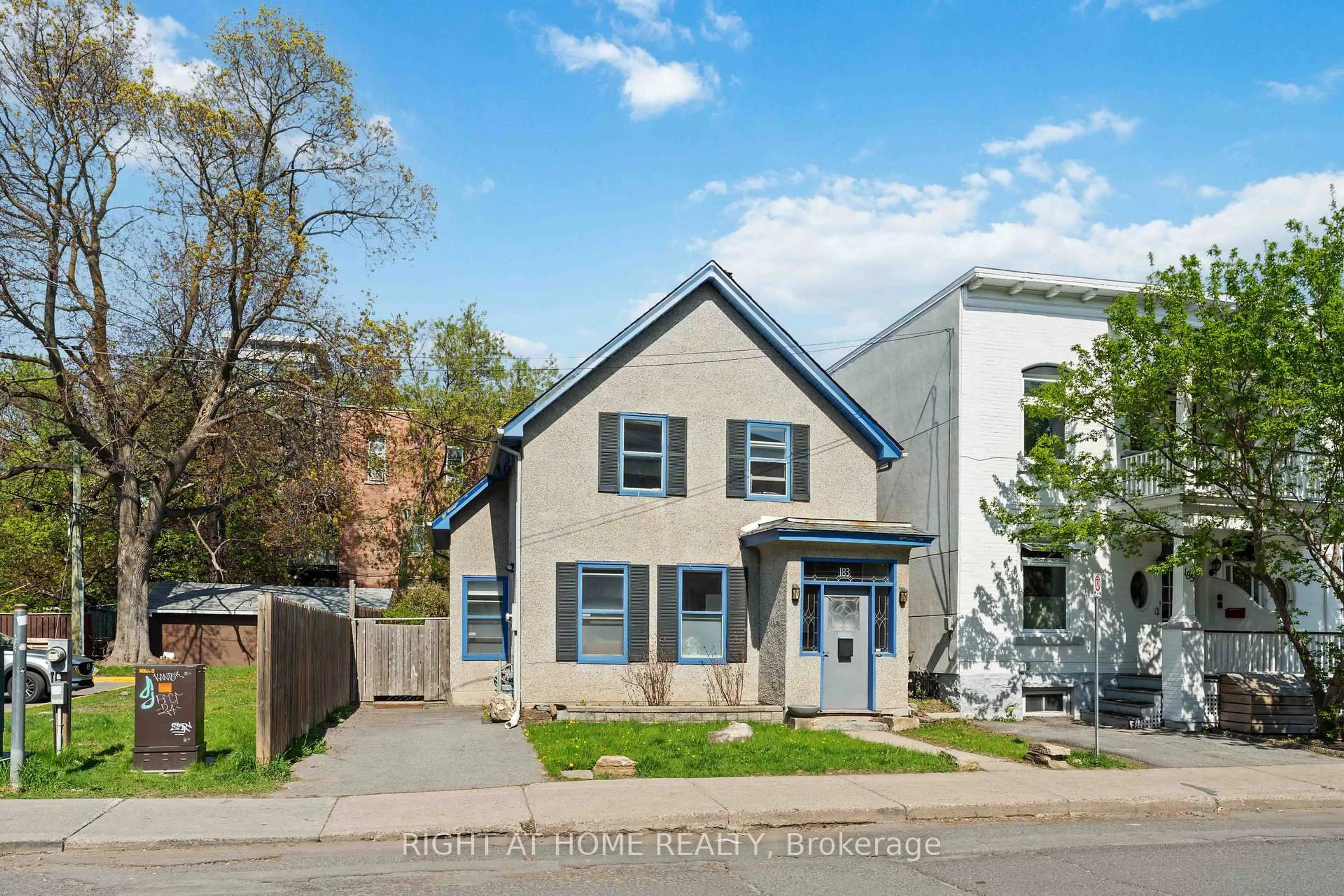 Home with brick exterior material, street for 183 Augusta St, Ottawa Ontario K1N 8B9