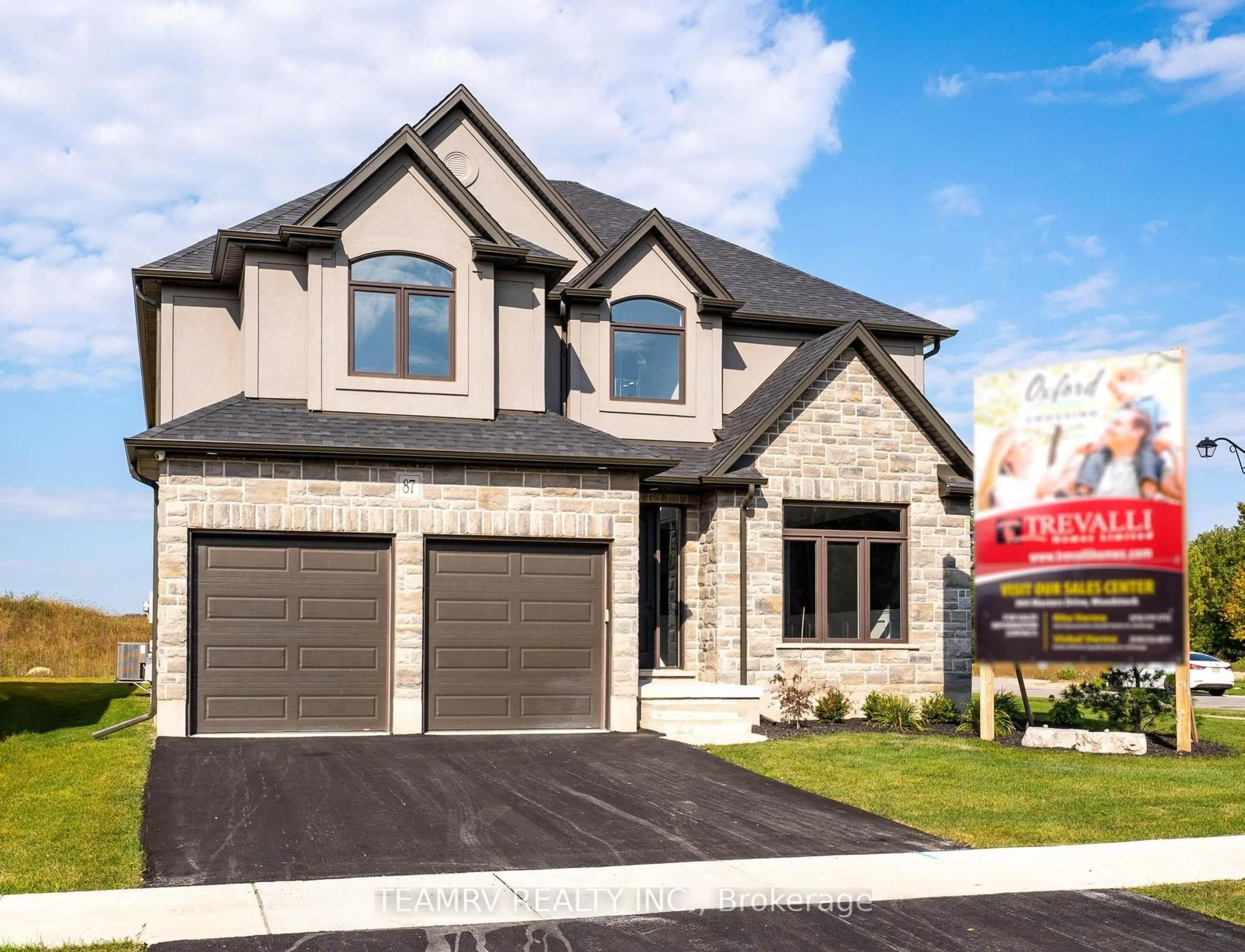 Home with brick exterior material, street for 87 BURTON St, East Zorra-Tavistock Ontario N0J 1M0
