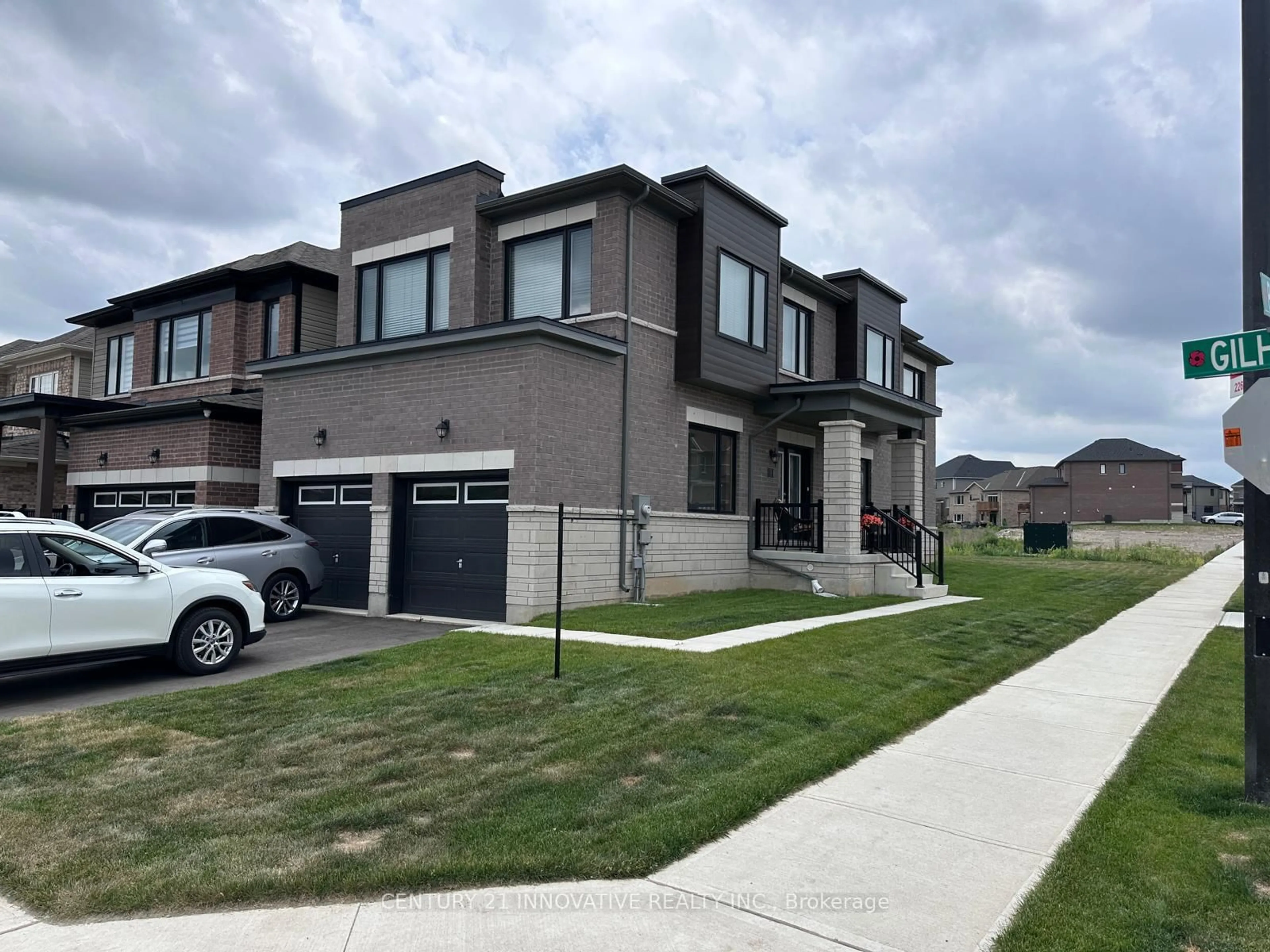 Home with brick exterior material, street for 17 Gilham Way, Brant Ontario N3L 0M7