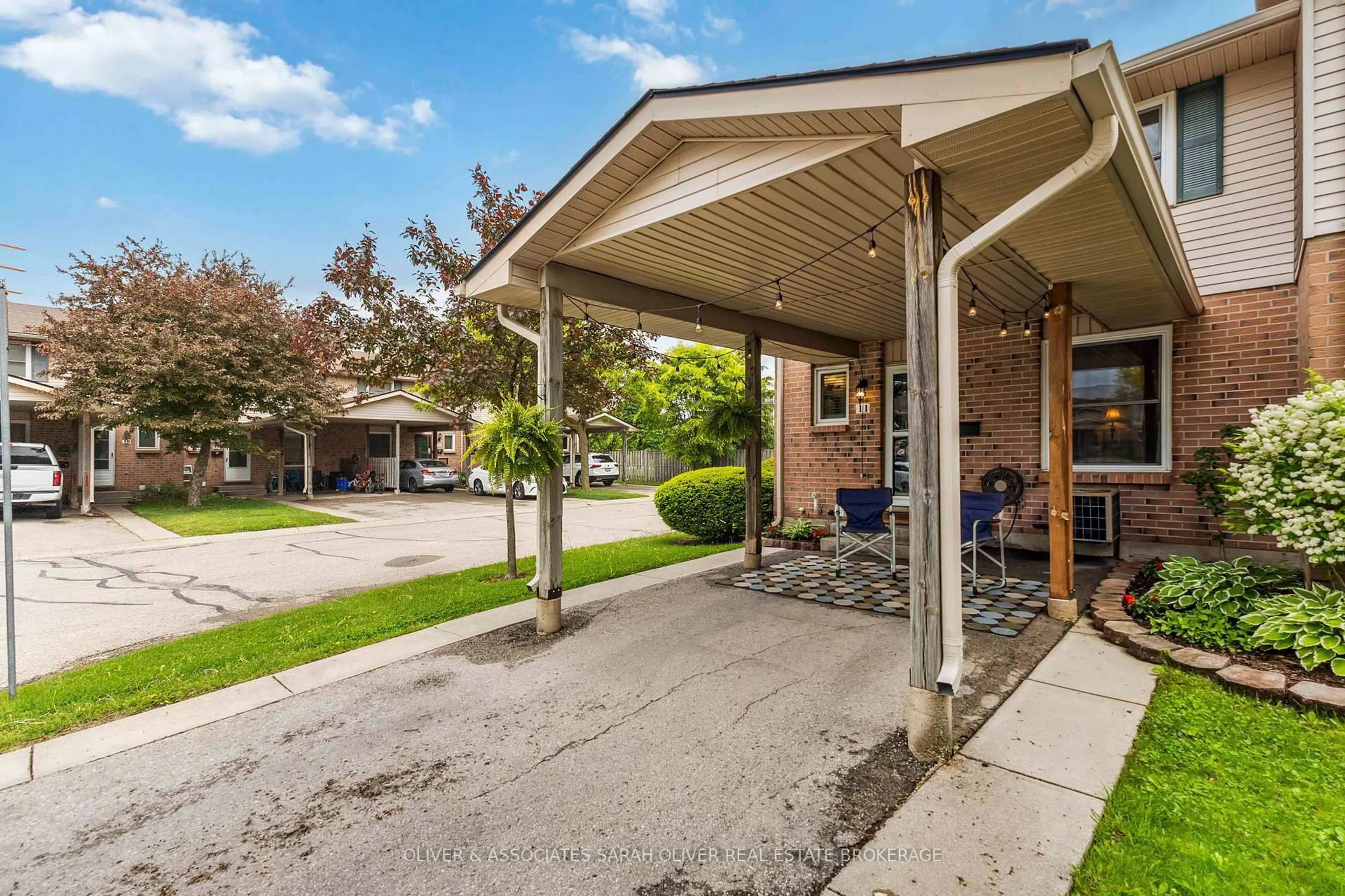 Patio, street for 160 Conway Dr #11, London South Ontario N6E 3M5