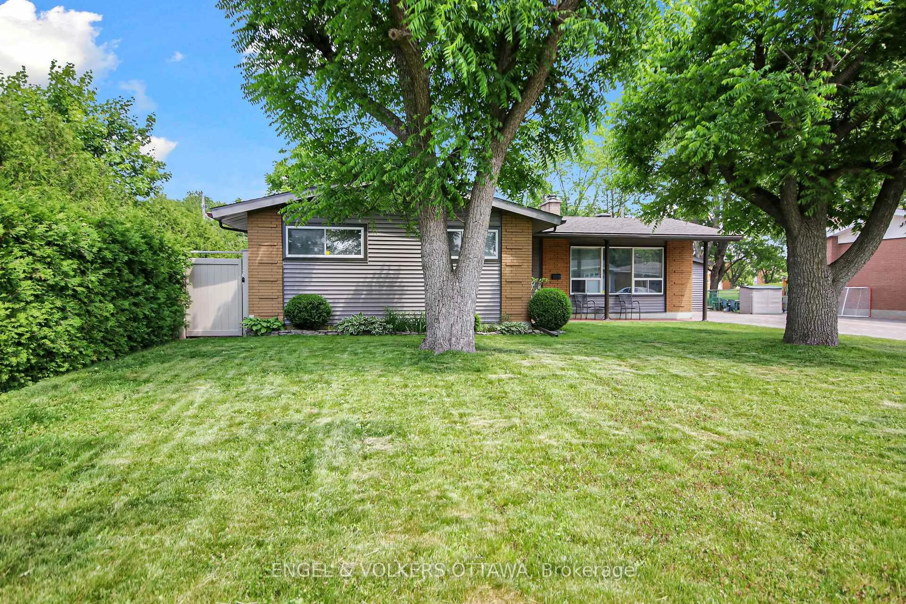 Home with brick exterior material, street for 8 Greenwich Ave, Ottawa Ontario K2E 5E6