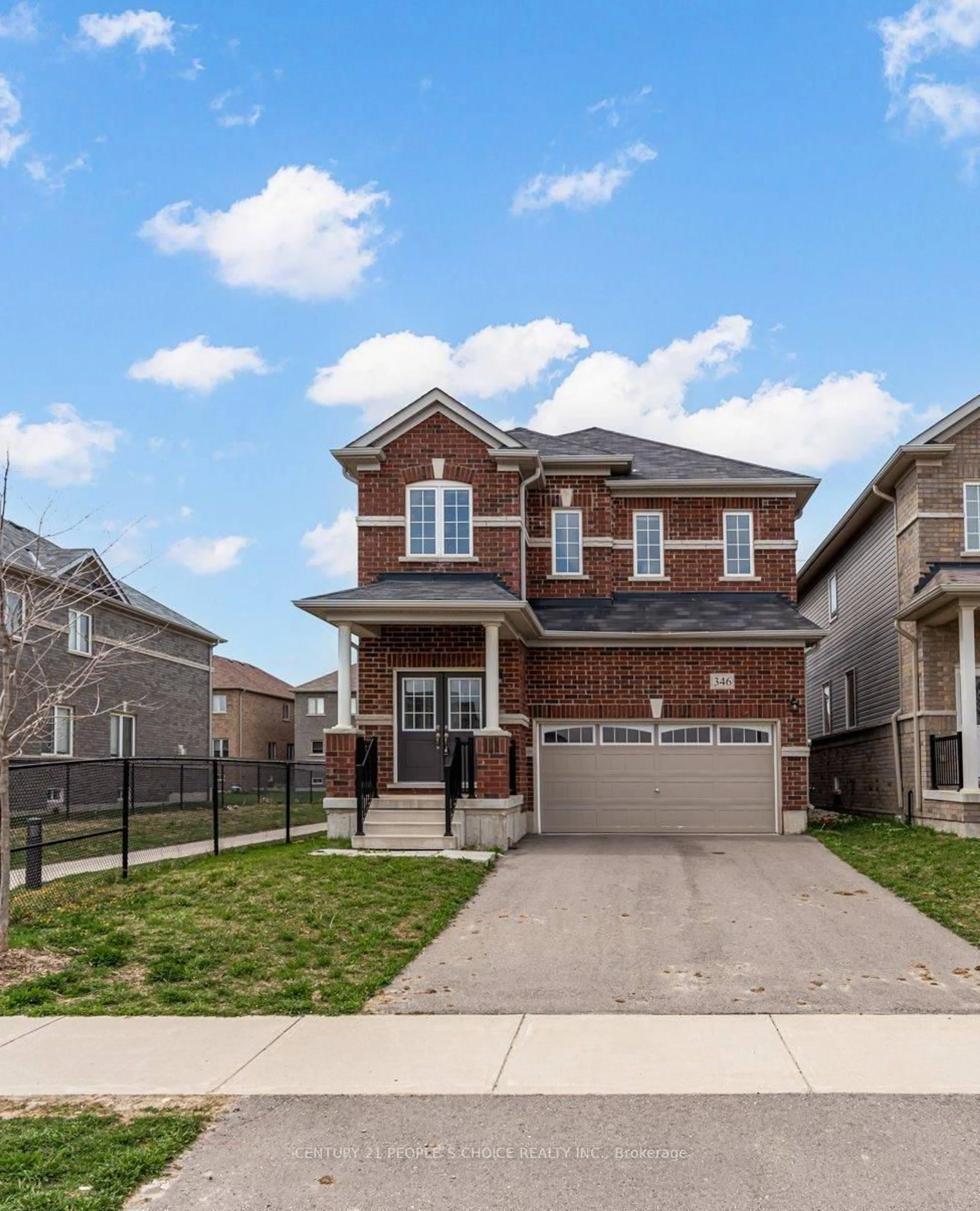 Home with brick exterior material, street for 346 Van Dusen Ave, Southgate Ontario N0C 1B0