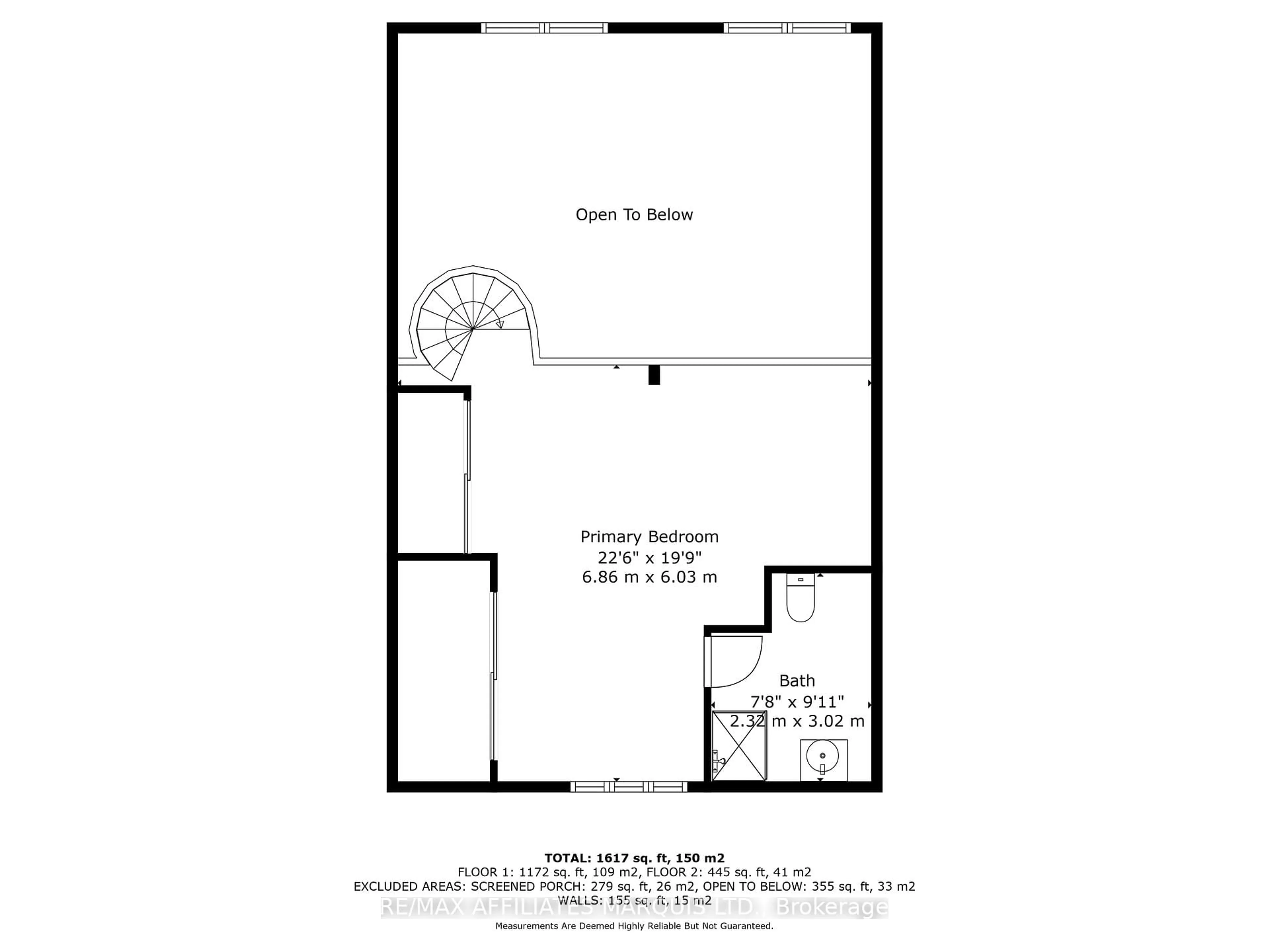 Floor plan for 19738 Doonan Rd, South Glengarry Ontario K0C 2J0