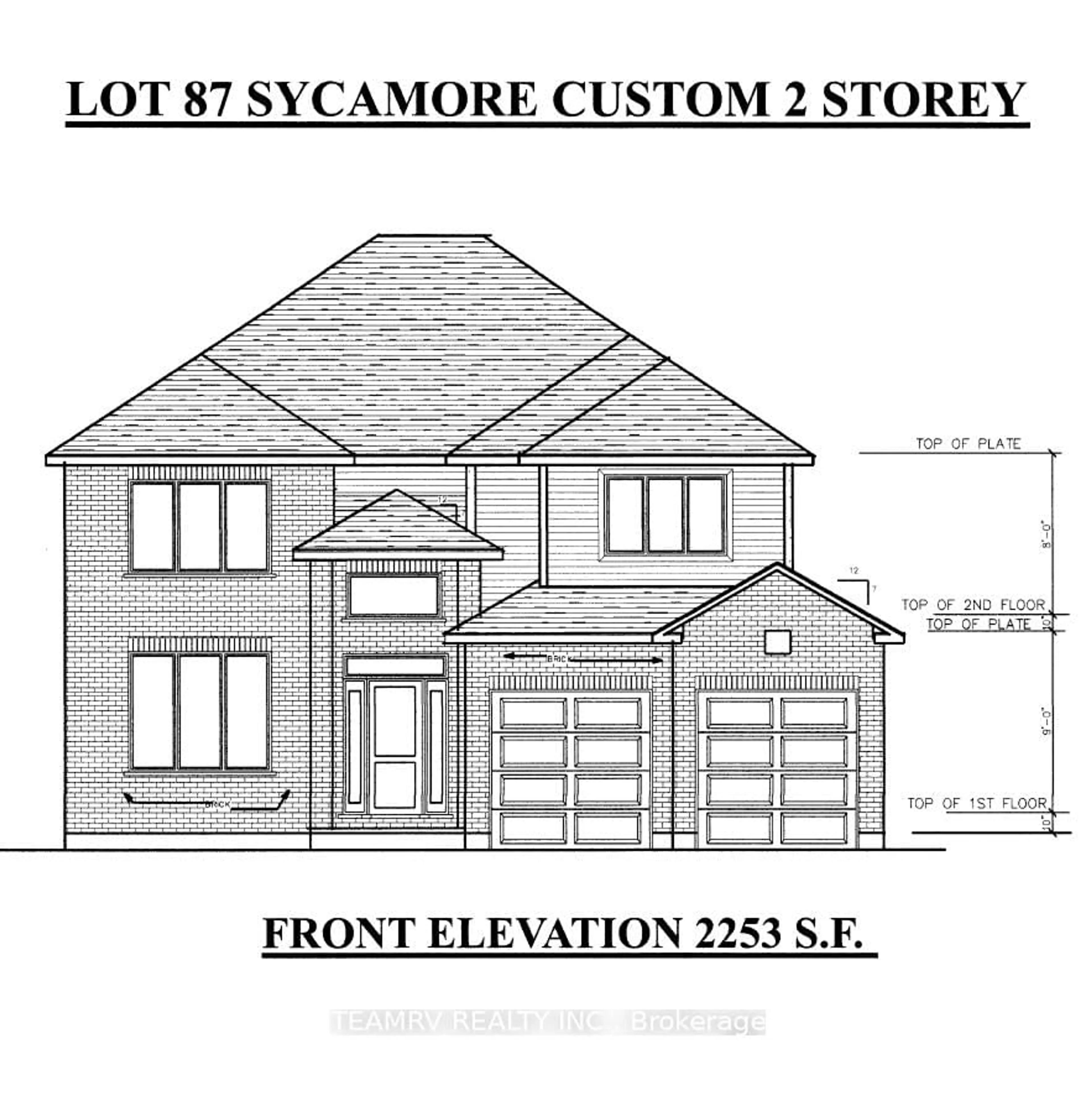Home with brick exterior material, street for 15 Sycamore Dr, Tillsonburg Ontario N4G 5S3