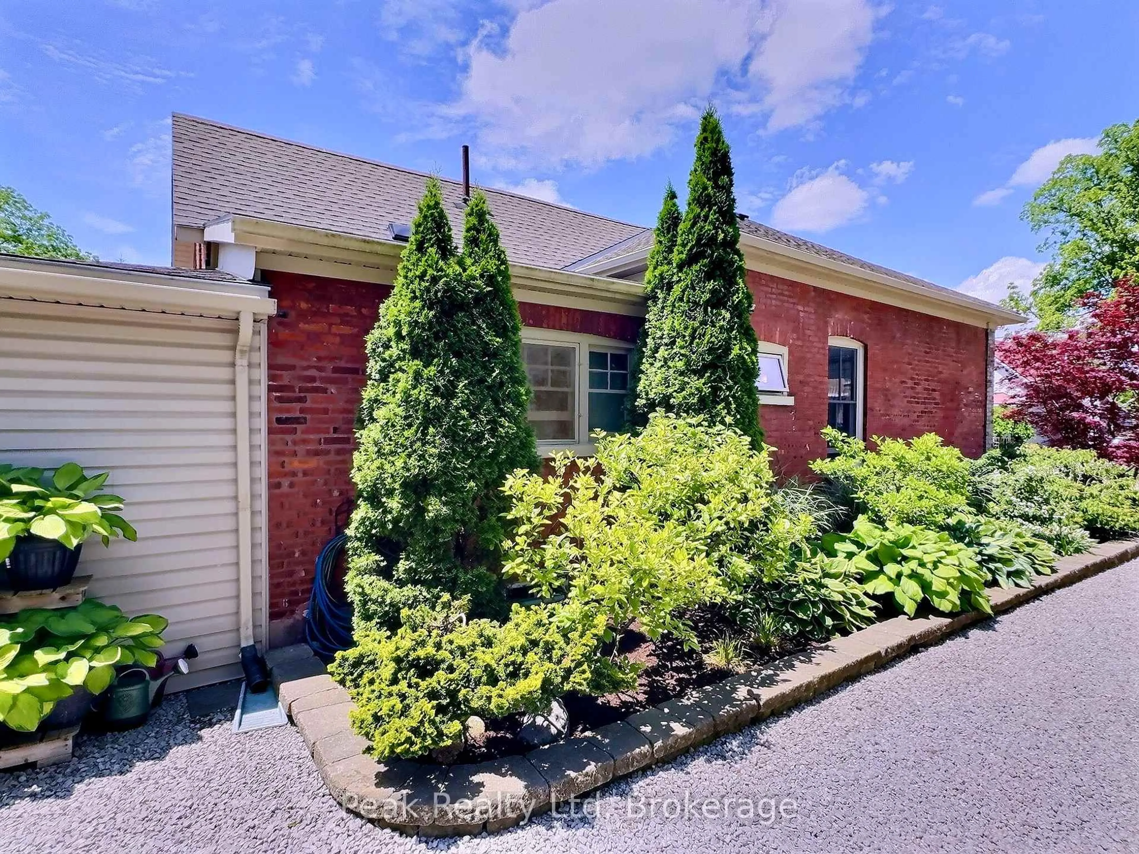 Home with brick exterior material, street for 131 Douro St, Stratford Ontario N5A 3R4