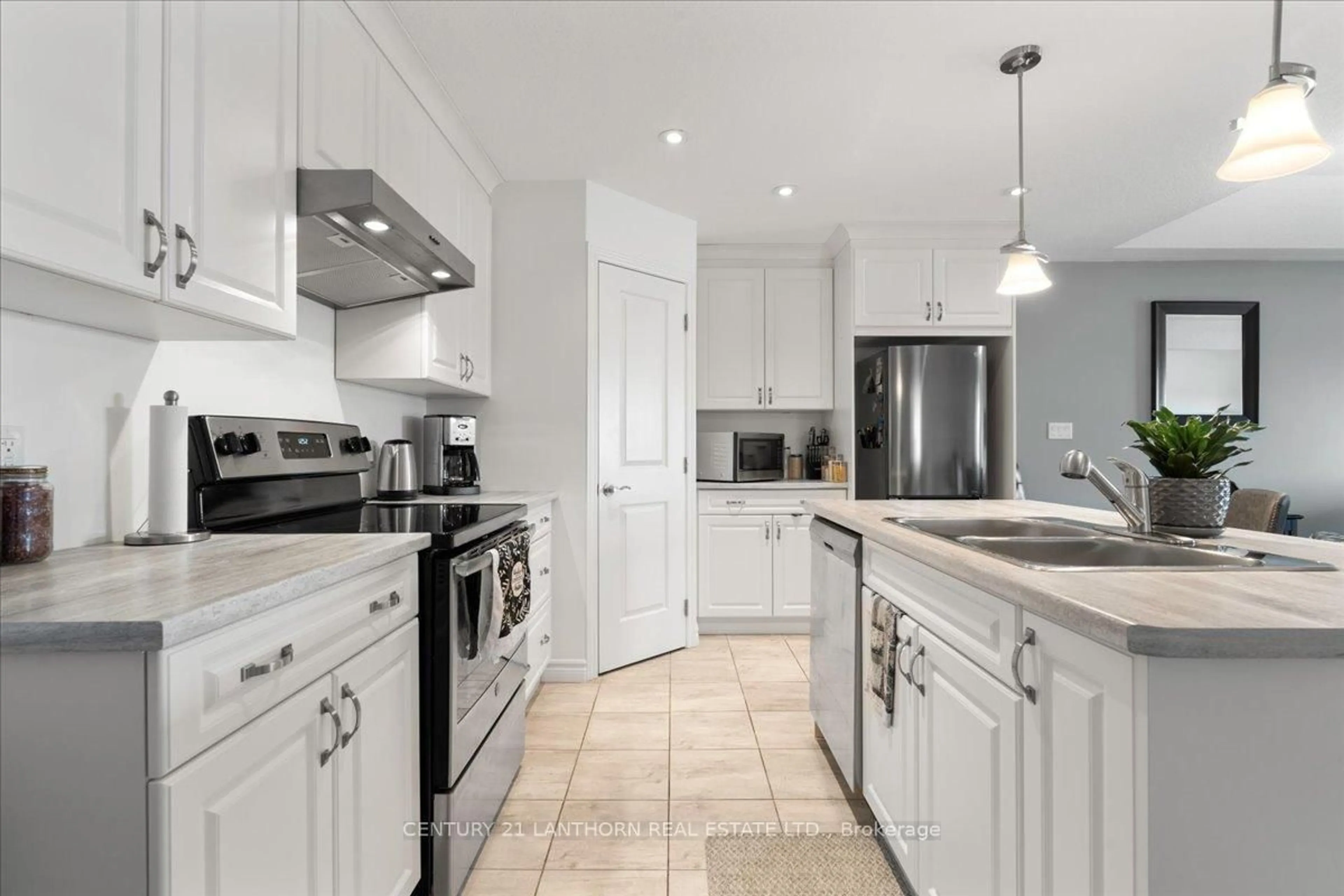 Open concept kitchen, ceramic/tile floor for 79 Conger Dr, Prince Edward County Ontario K0K 3L0