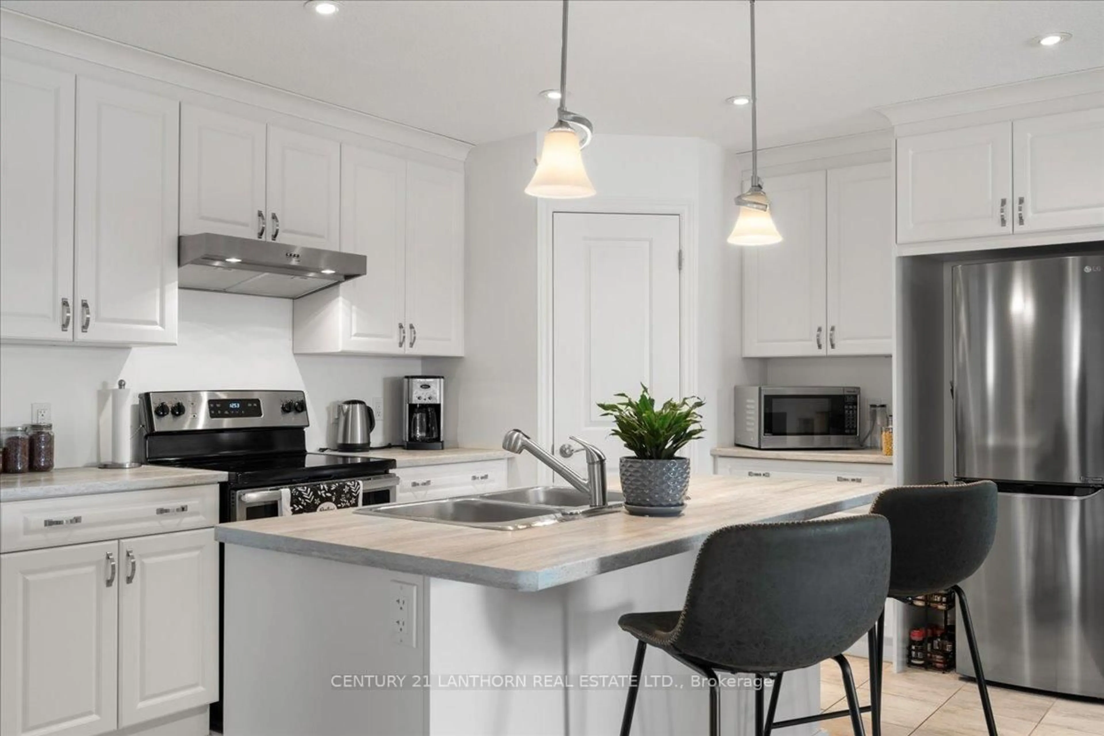 Contemporary kitchen, ceramic/tile floor for 79 Conger Dr, Prince Edward County Ontario K0K 3L0