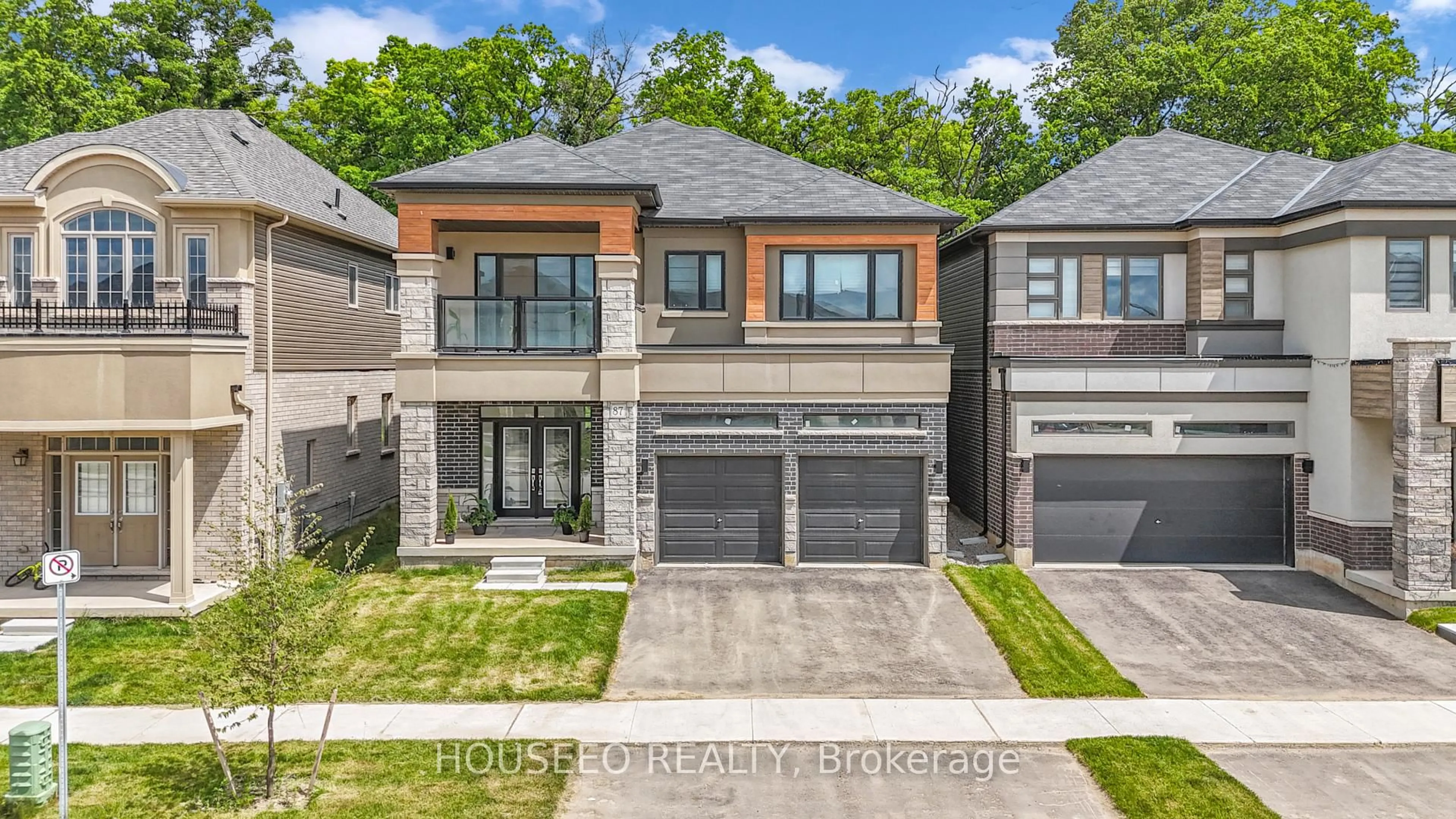 Home with brick exterior material, street for 87 Macklin St, Brantford Ontario N3V 0B8