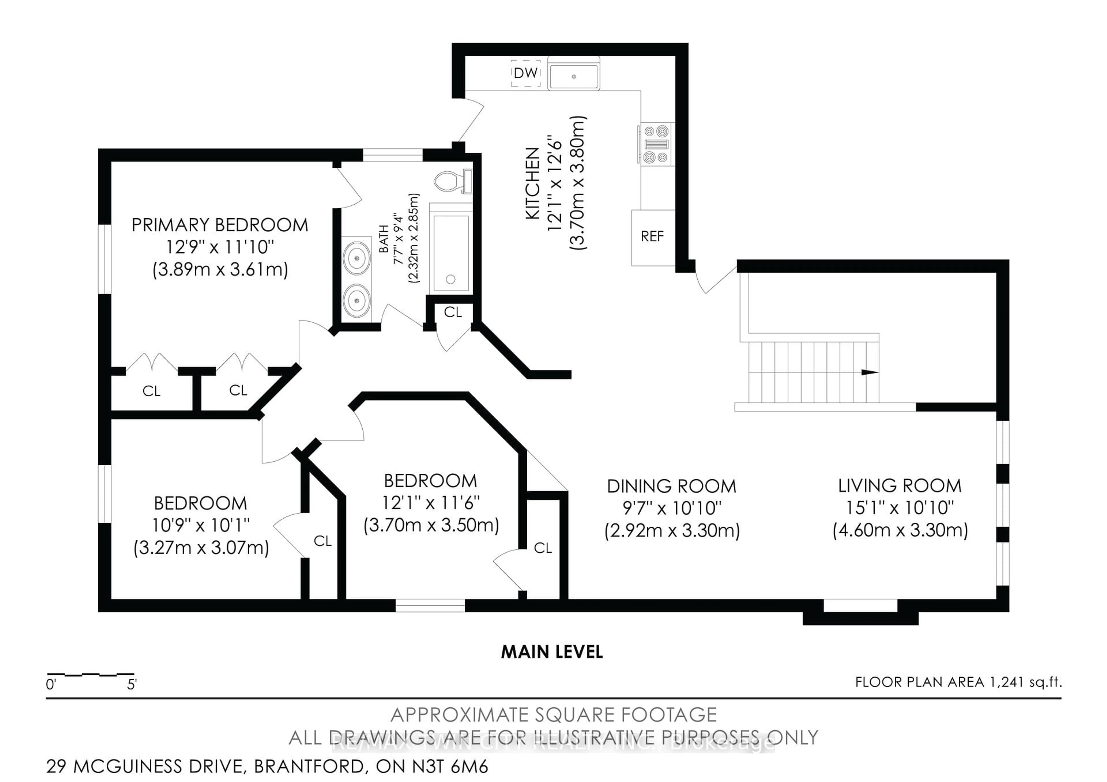 Floor plan for 29 Mcguiness Dr, Brantford Ontario N3T 6M6