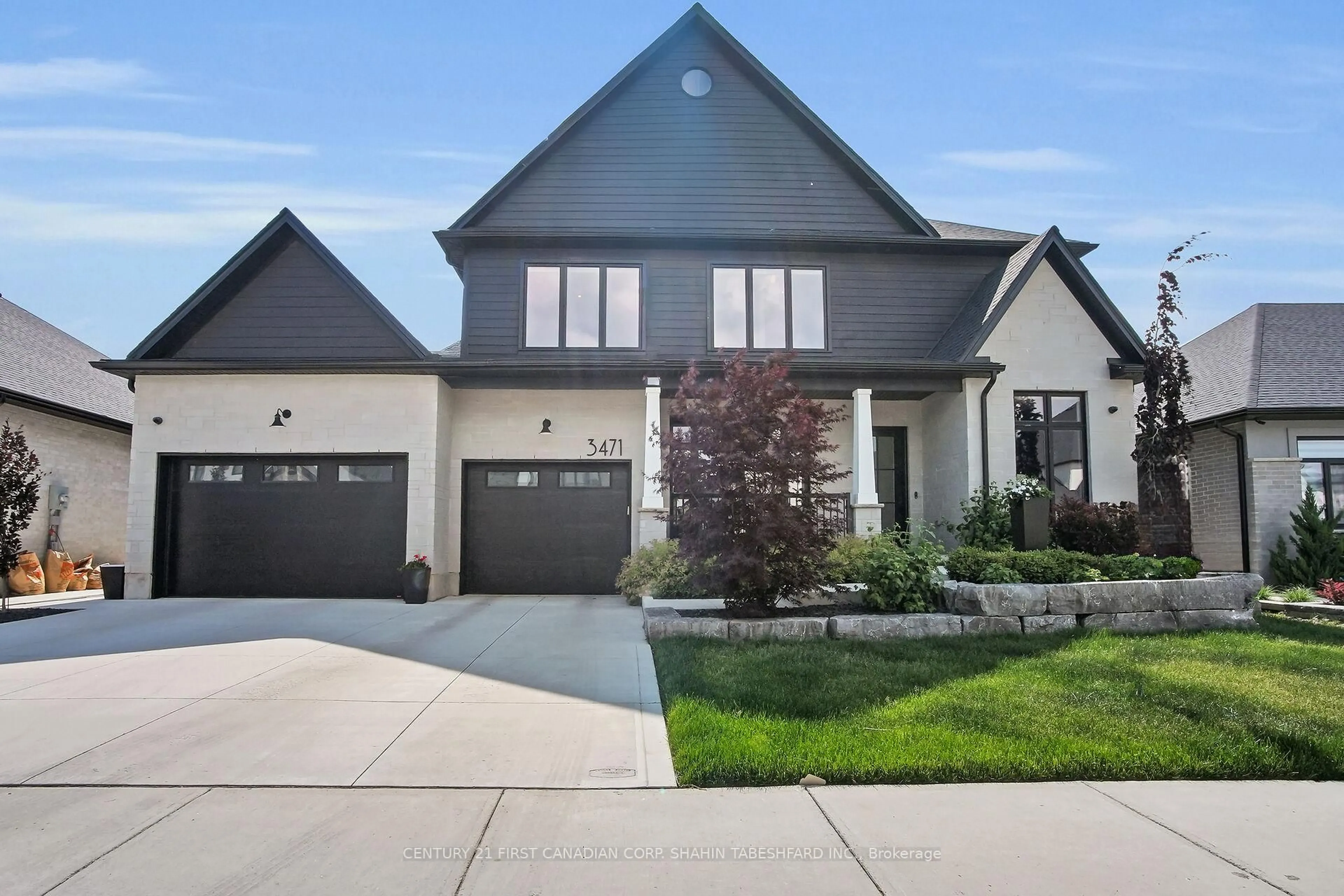 Home with brick exterior material, street for 3471 Grand Oak Crossing, London South Ontario N6P 0G7