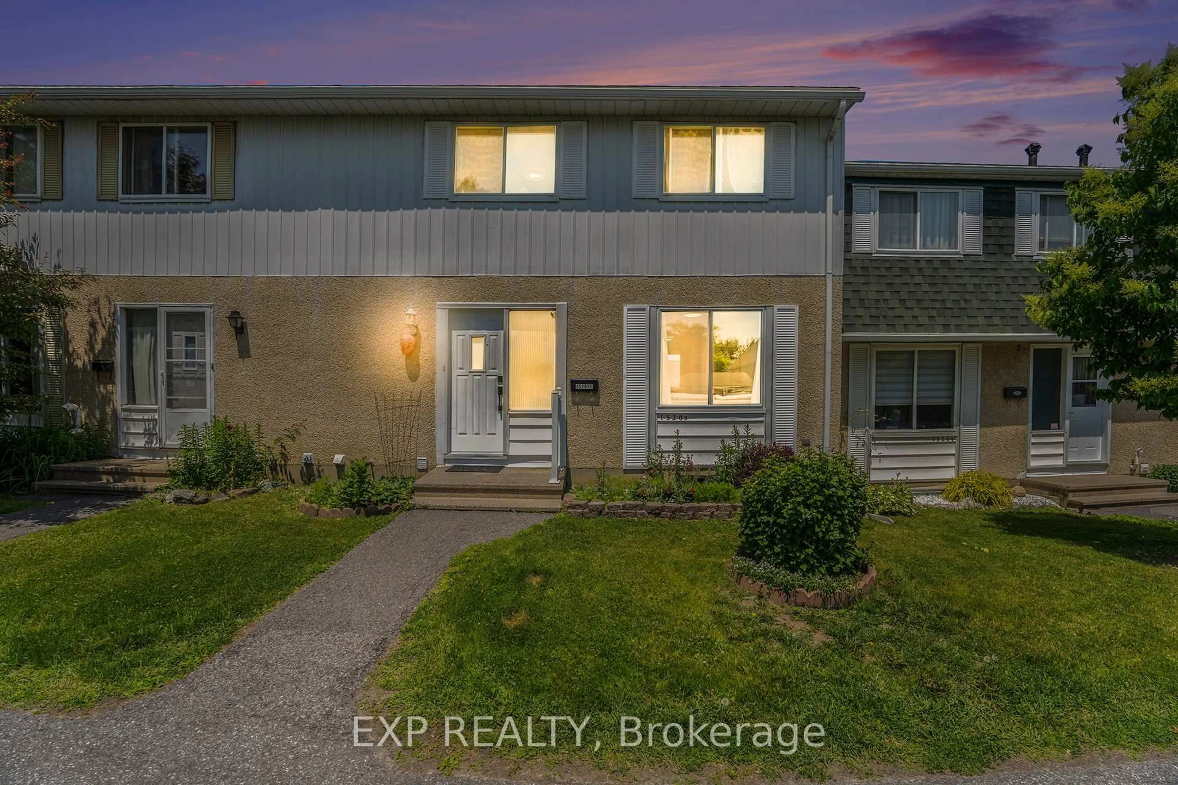 A pic from outside/outdoor area/front of a property/back of a property/a pic from drone, street for 1520 Beaverpond Dr #D, Ottawa Ontario K1B 3R9