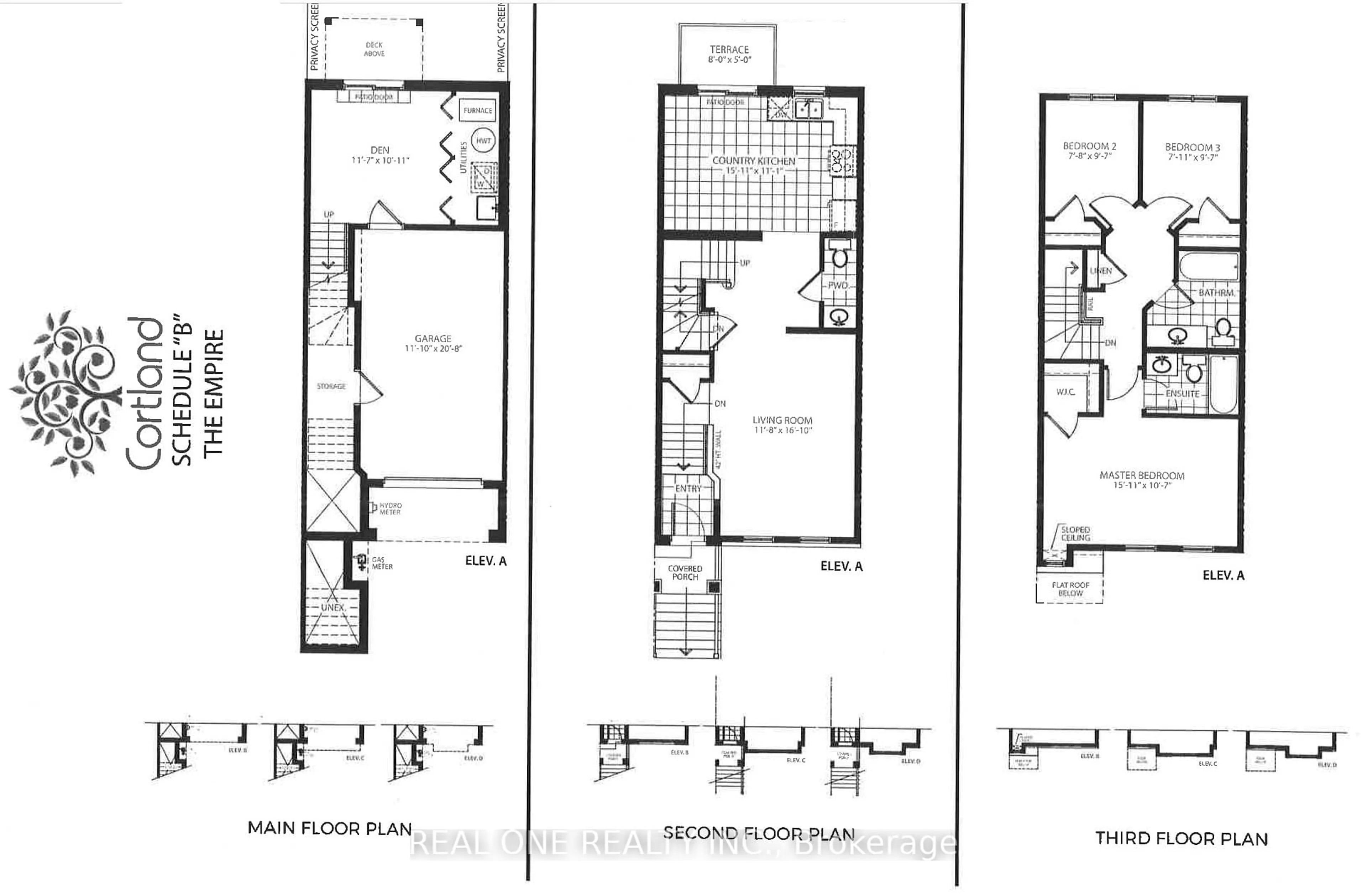 Floor plan for 30 Barley Lane, Hamilton Ontario L9K 0K1