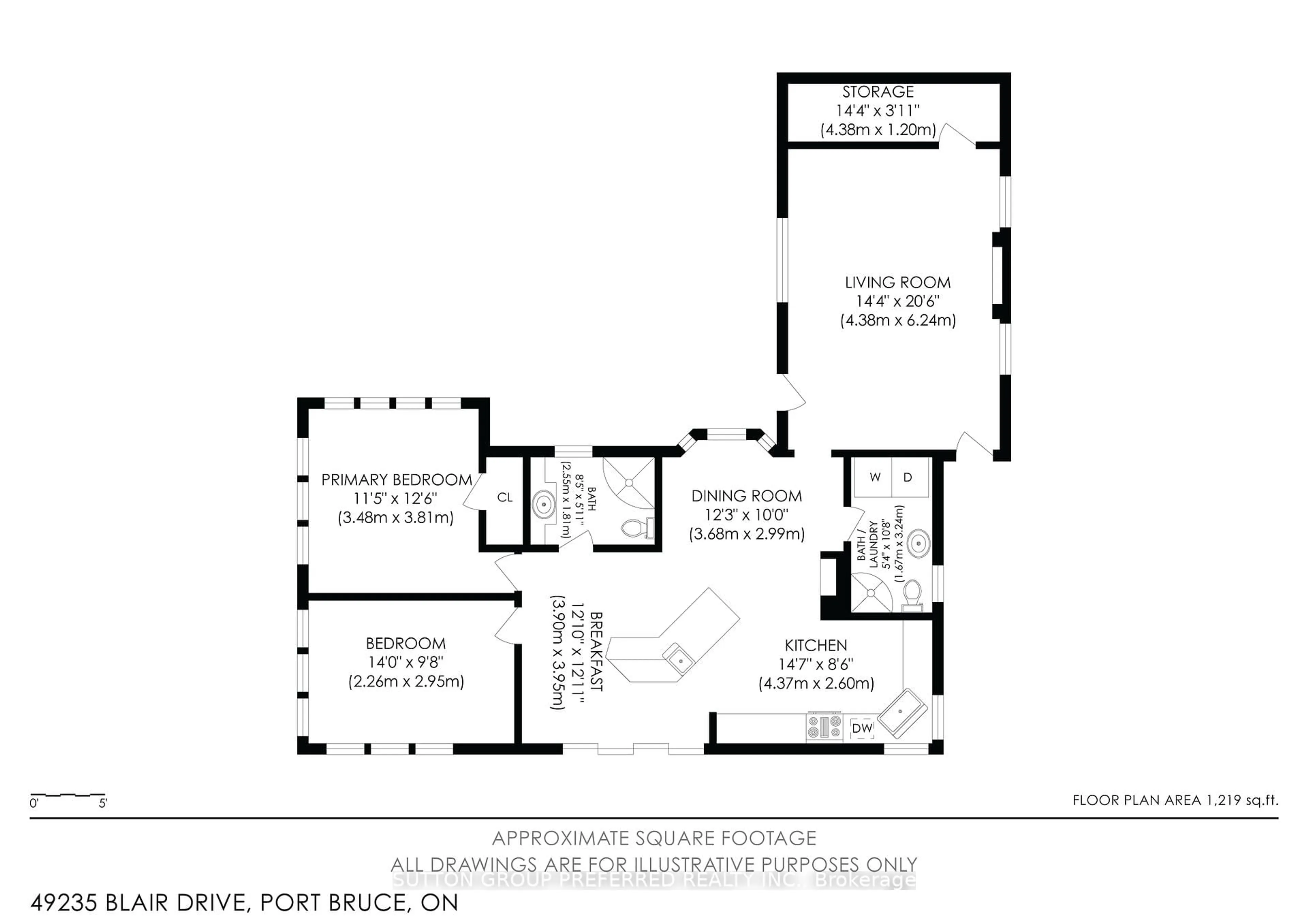 Floor plan for 49235 Blair Dr, Malahide Ontario N6H 2R2