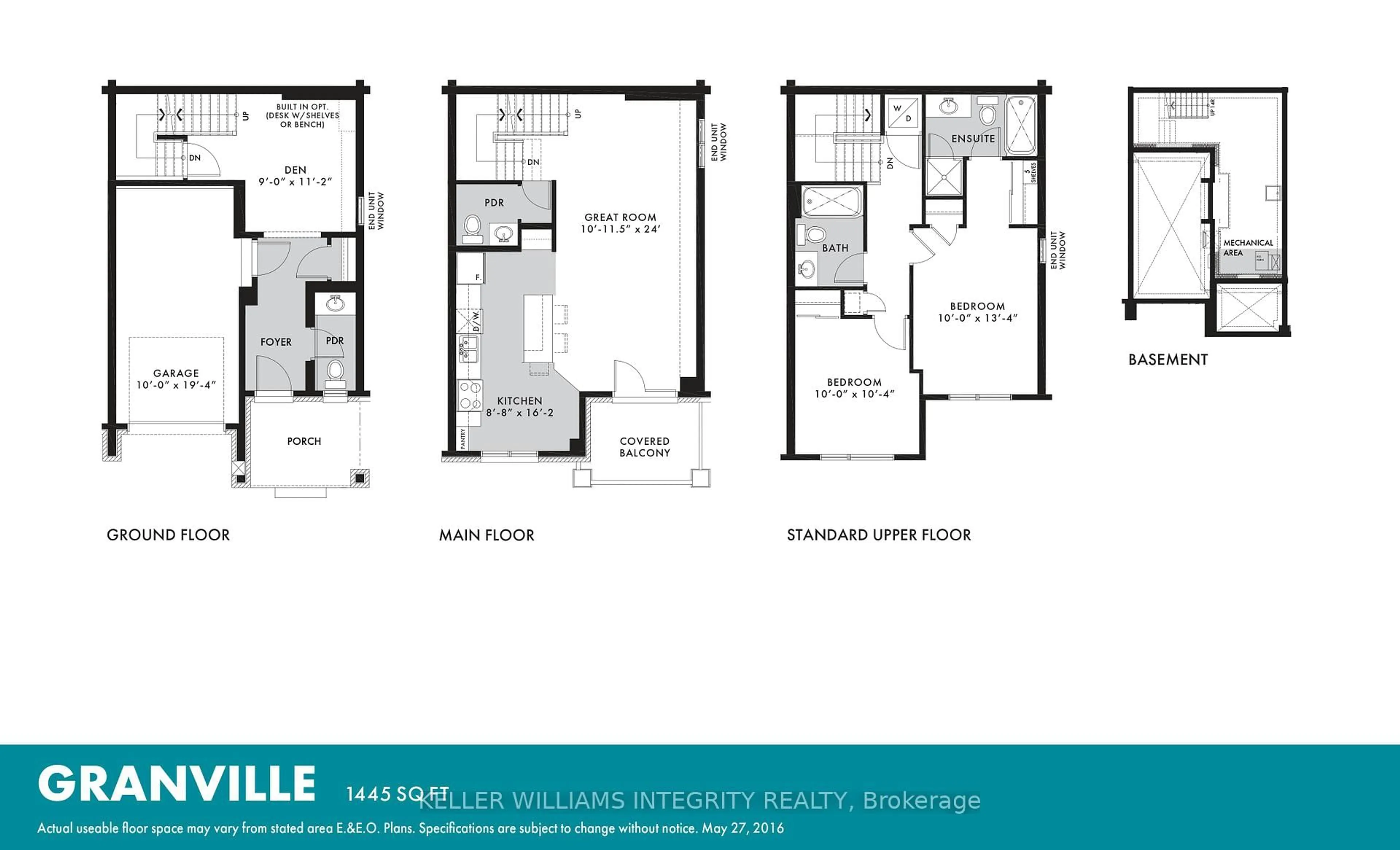 Floor plan for 204 Baltic Private, Ottawa Ontario K4M 0E2