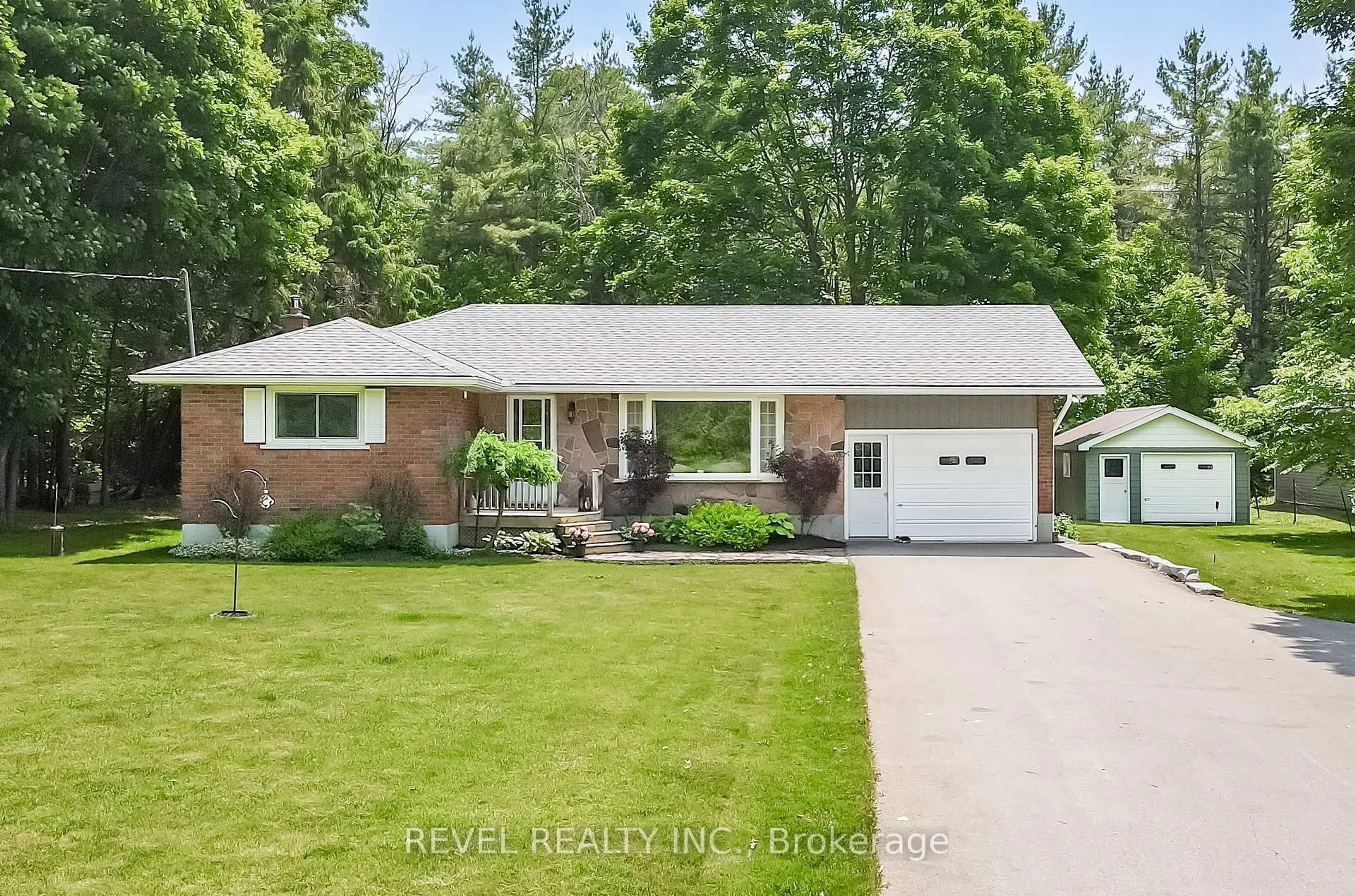 Home with vinyl exterior material, street for 2796 COUNTY RD 48, Kawartha Lakes Ontario K0M 1K0