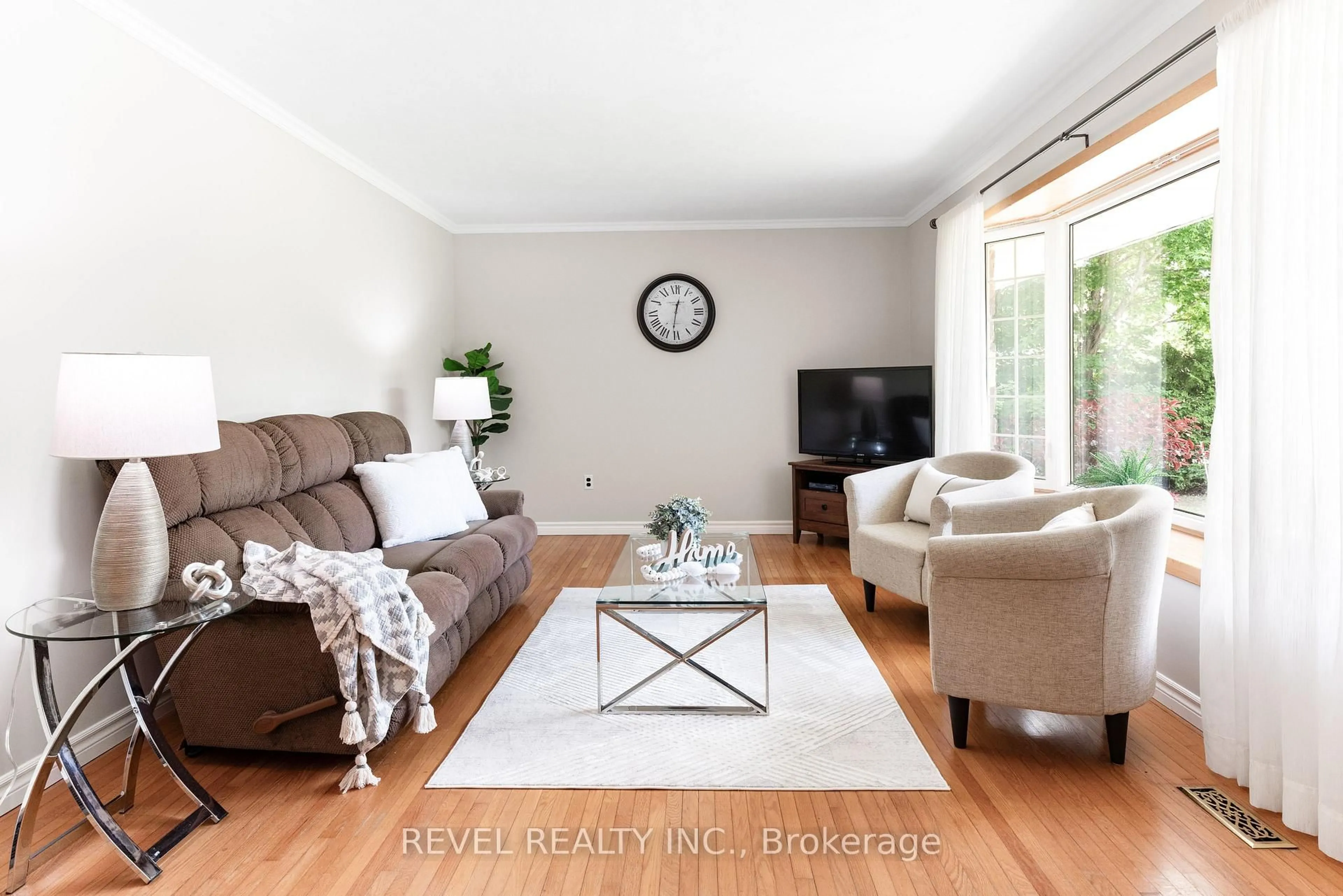 Living room with furniture, wood/laminate floor for 2796 COUNTY RD 48, Kawartha Lakes Ontario K0M 1K0