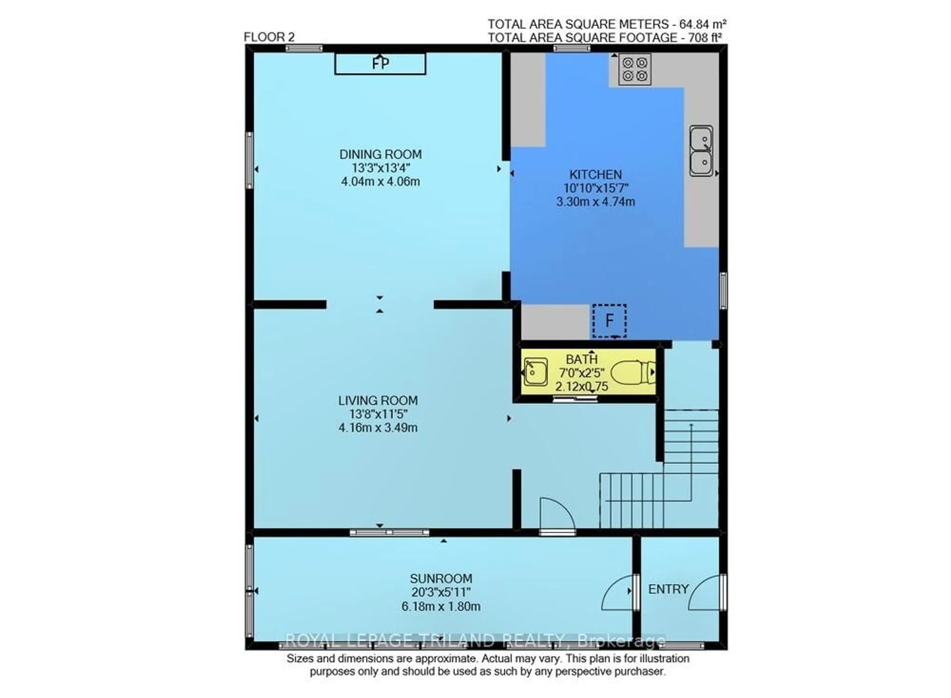 Floor plan for 86 Kains St, St. Thomas Ontario N5P 1N7