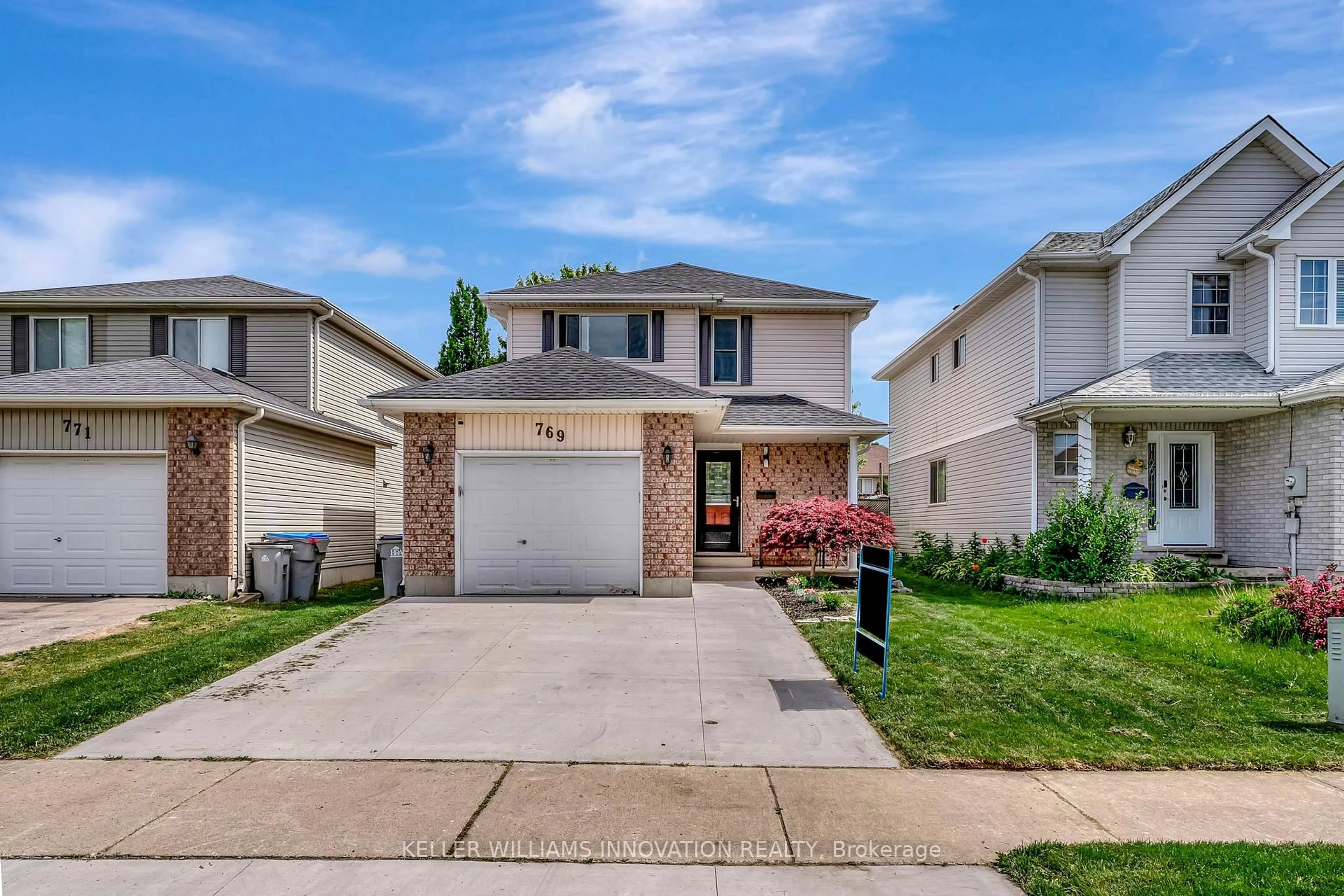 Home with brick exterior material, street for 769 Brock St, North Perth Ontario N4W 3T4