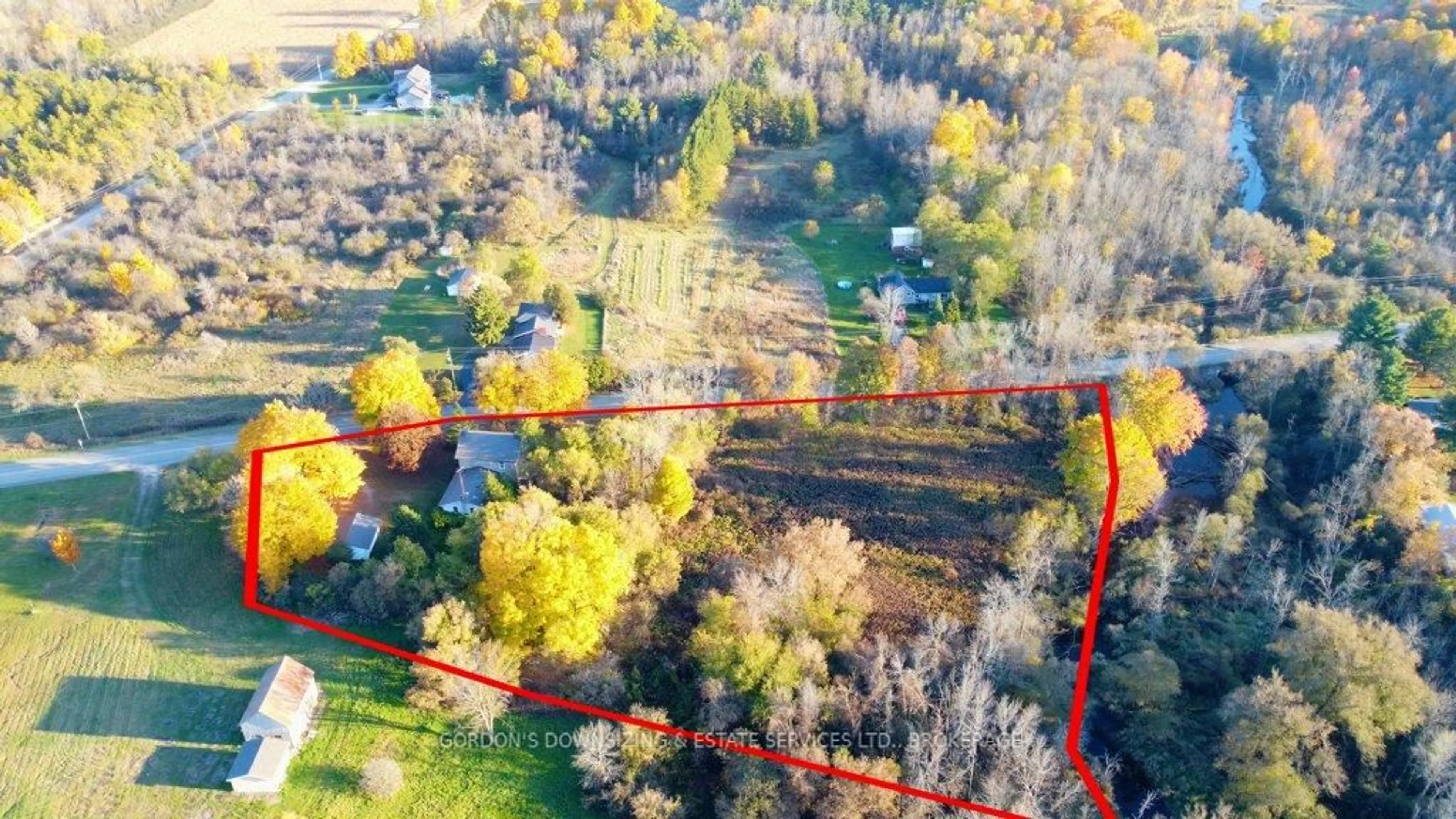A pic from outside/outdoor area/front of a property/back of a property/a pic from drone, forest/trees view for 4464 Kilkenny Rd, Elizabethtown-Kitley Ontario K0E 1M0