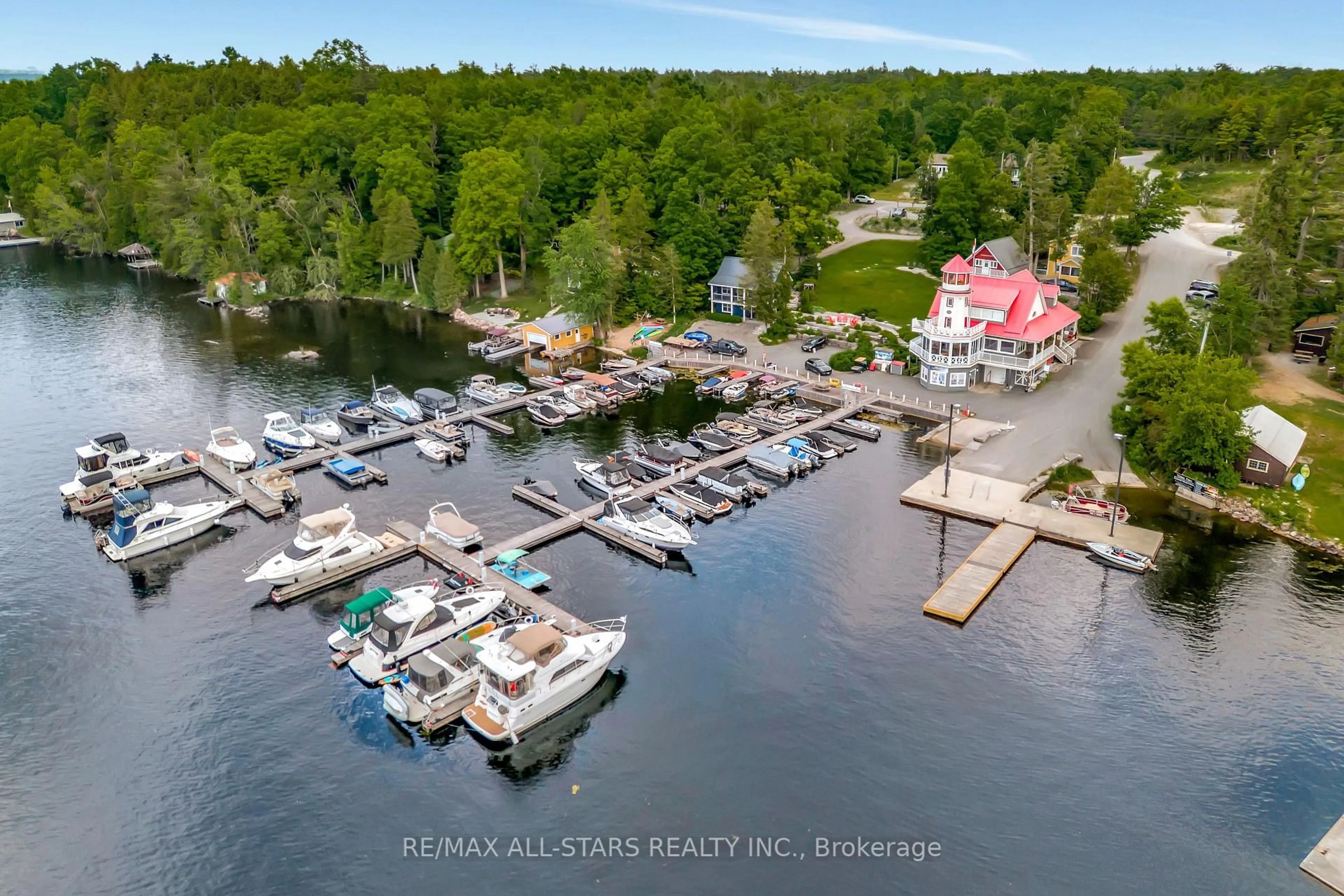A pic from outside/outdoor area/front of a property/back of a property/a pic from drone, water/lake/river/ocean view for 536 Golf Course Rd, Douro-Dummer Ontario K0L 2H0