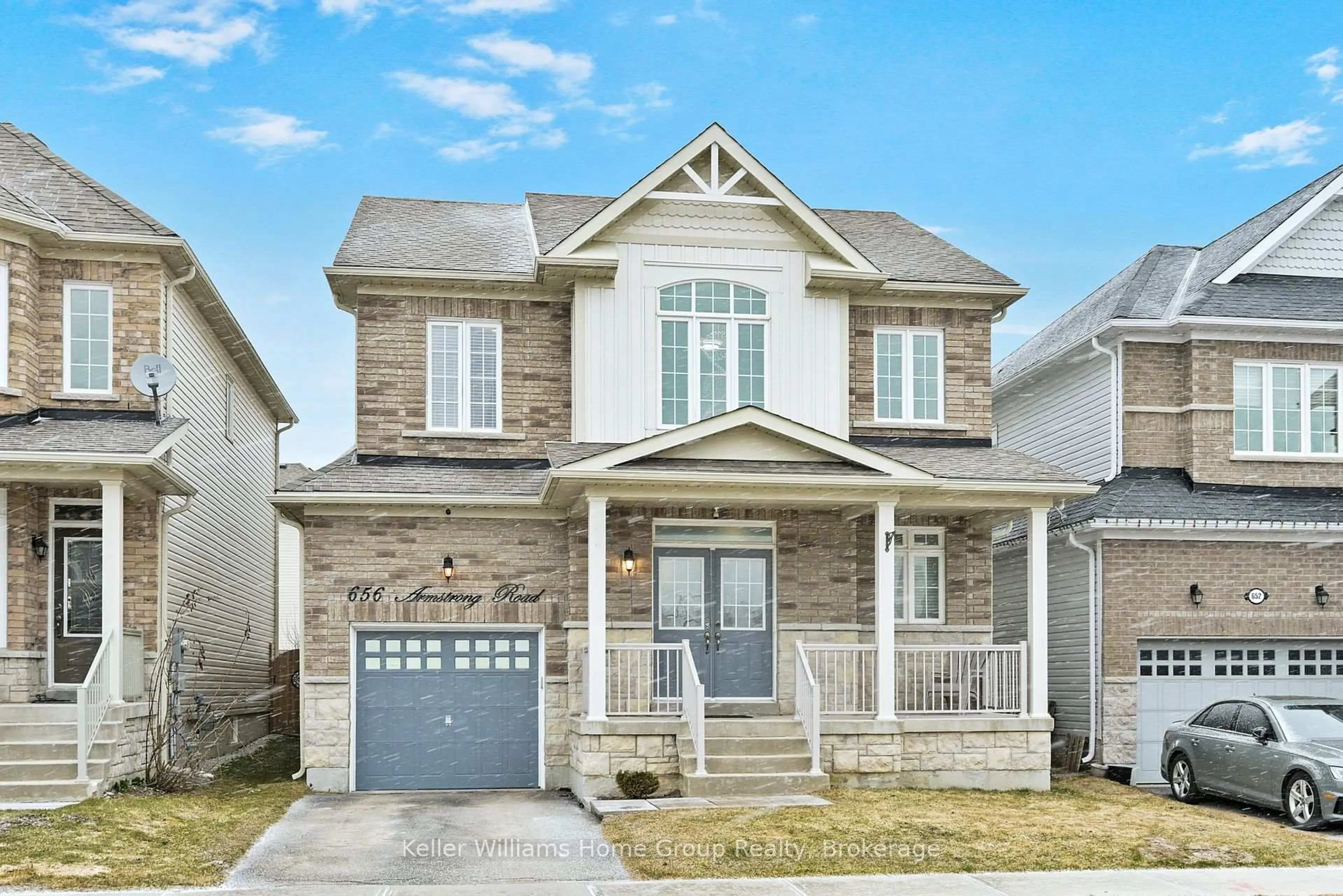 Home with brick exterior material, street for 656 Armstrong Rd, Shelburne Ontario L9V 3V4