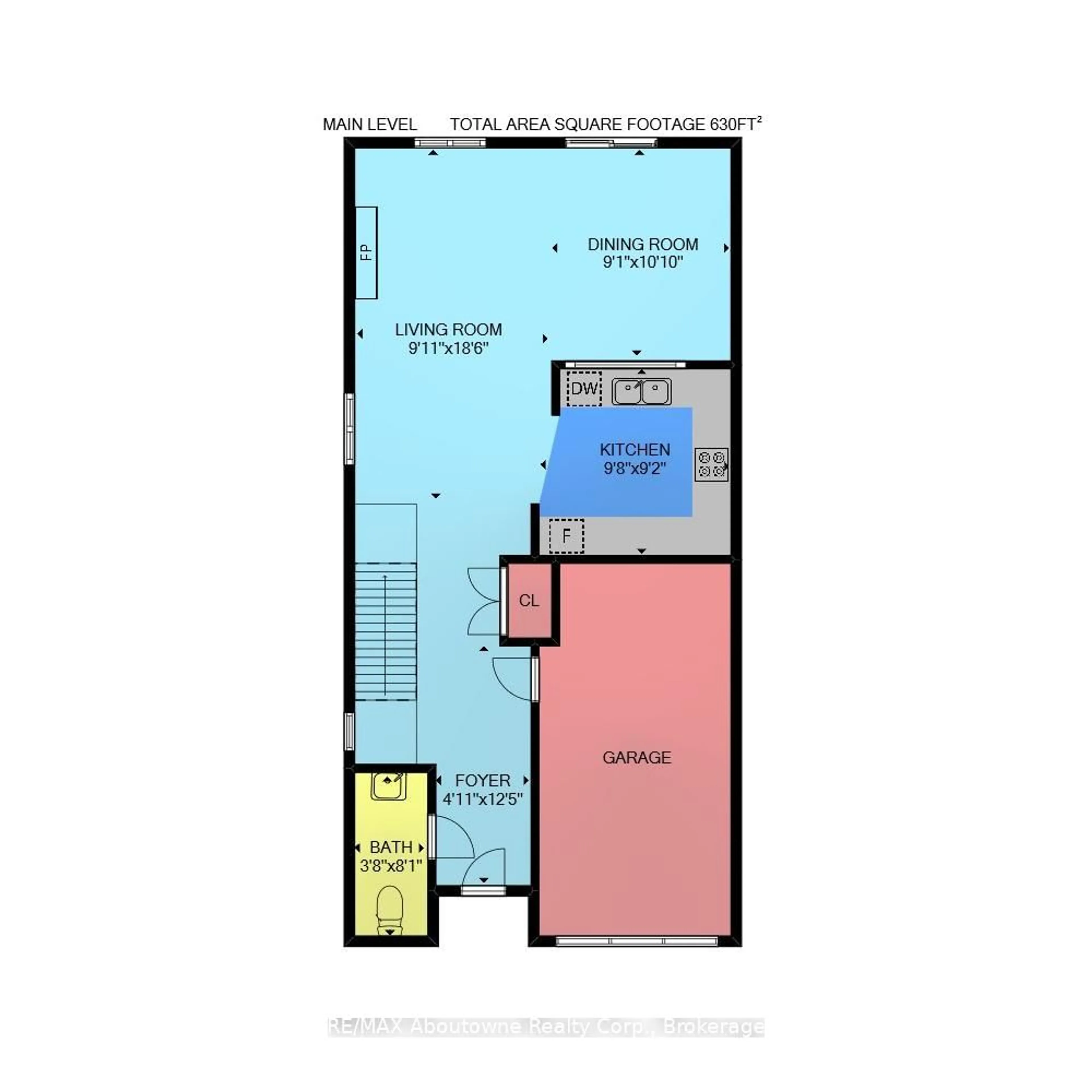 Floor plan for 31 Moss Blvd #Unit 30, Hamilton Ontario L9H 7A6