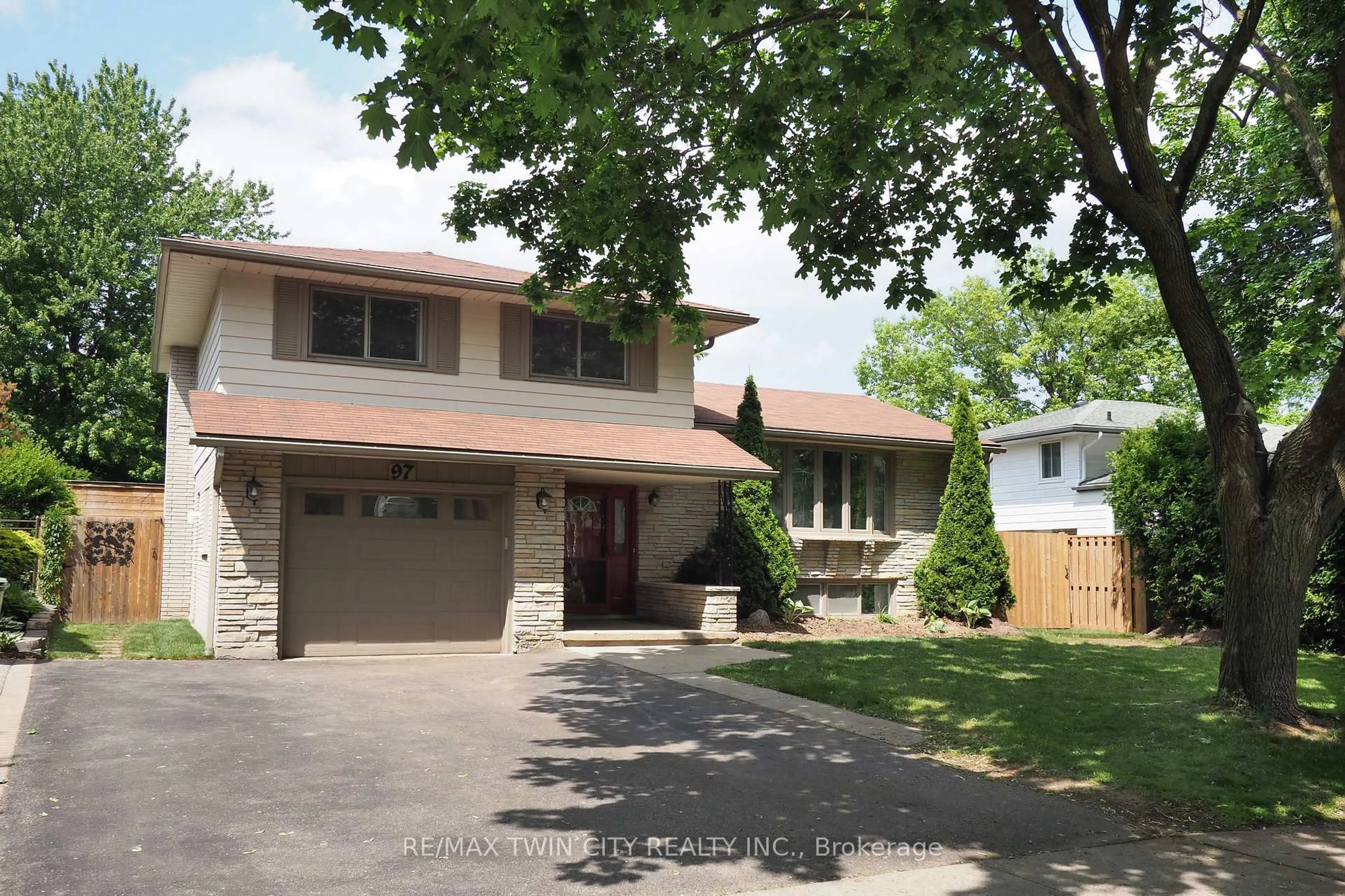 Home with brick exterior material, street for 97 Marksam Rd, Guelph Ontario N1H 6T3