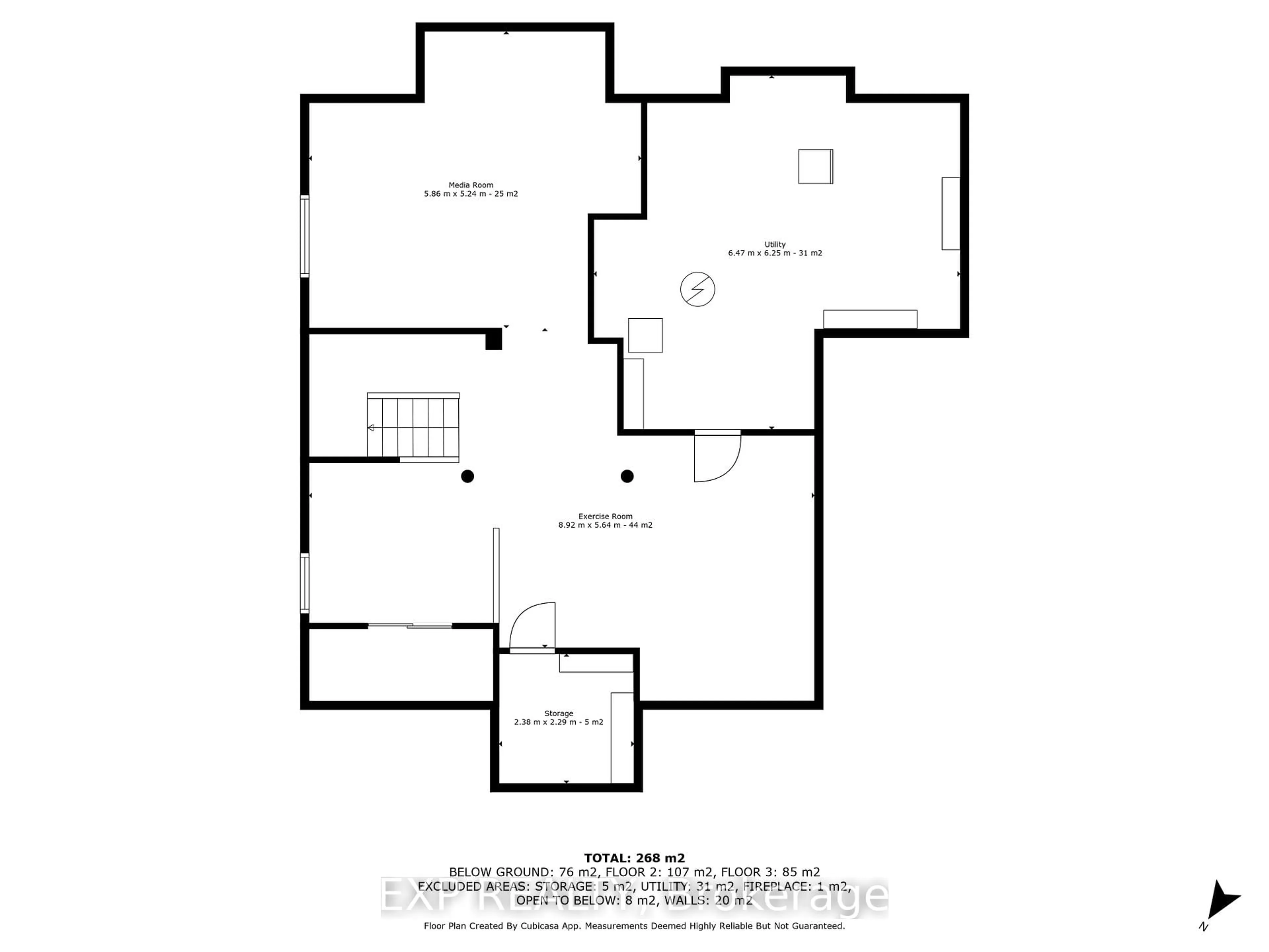 Floor plan for 1466 Rhea Pl, Ottawa Ontario K1V 1H1