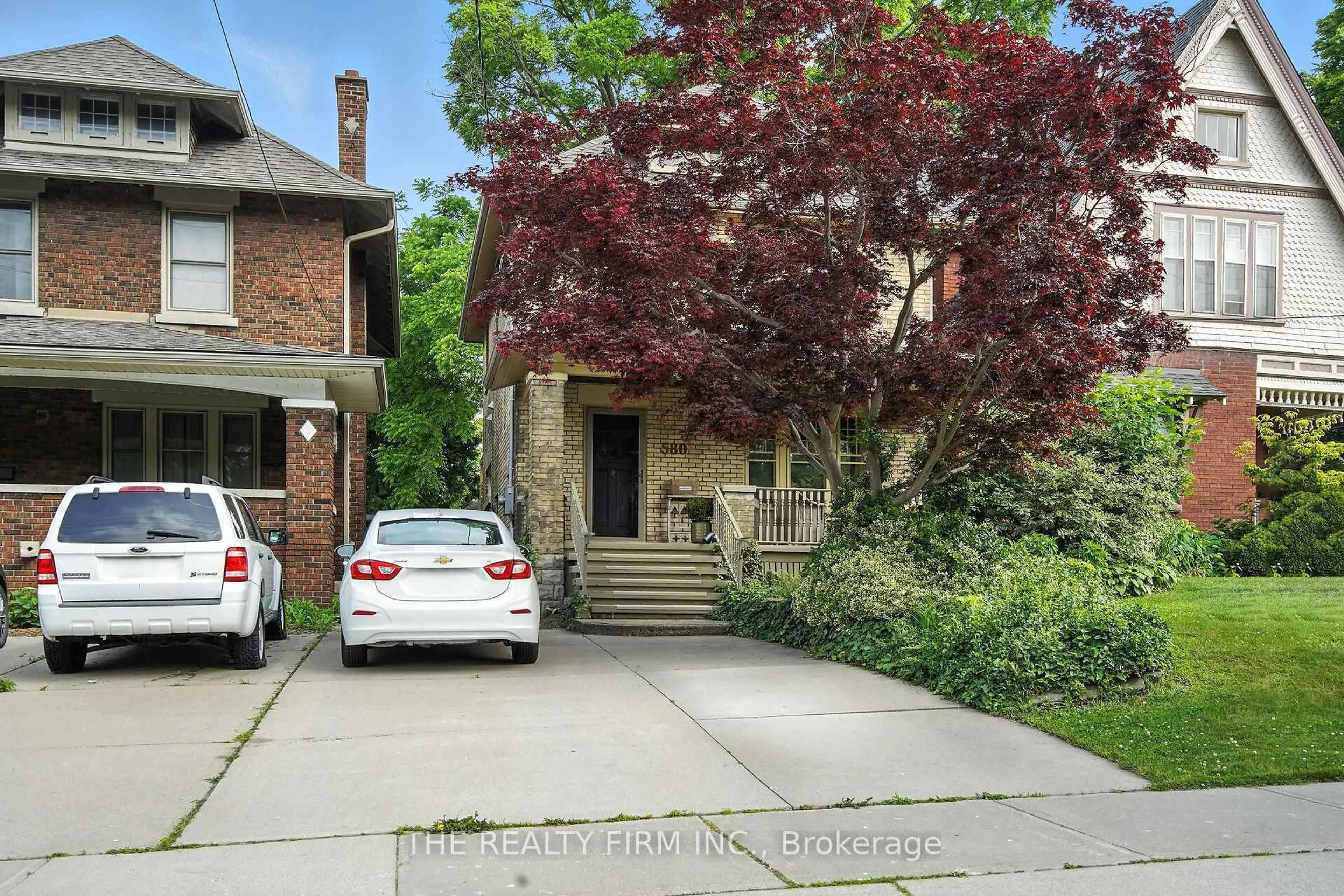 Home with brick exterior material, street for 580 Grosvenor St, London East Ontario N5Y 3T3