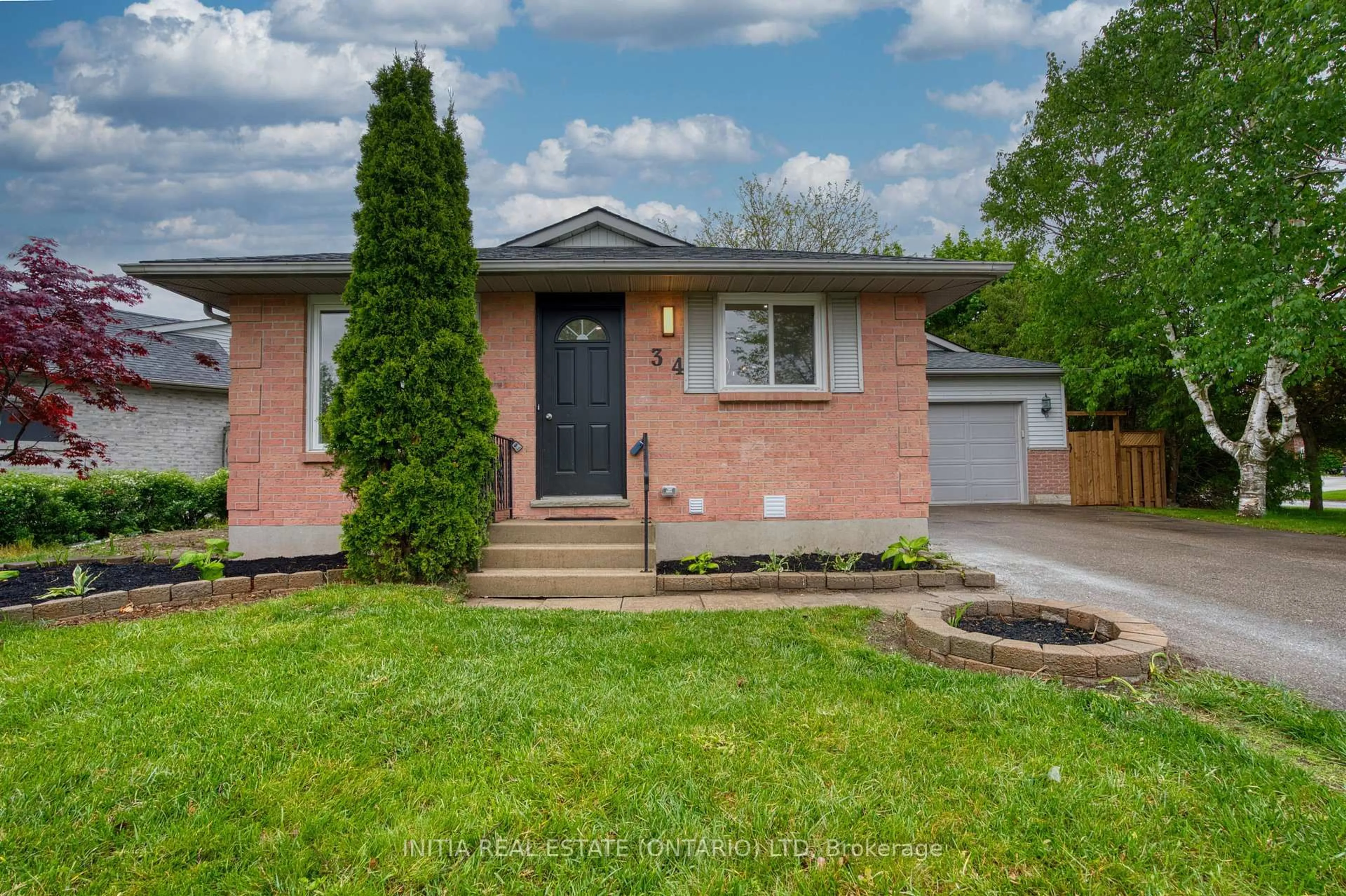 Home with brick exterior material, street for 34 Ripley Rd, London East Ontario N5V 3V1