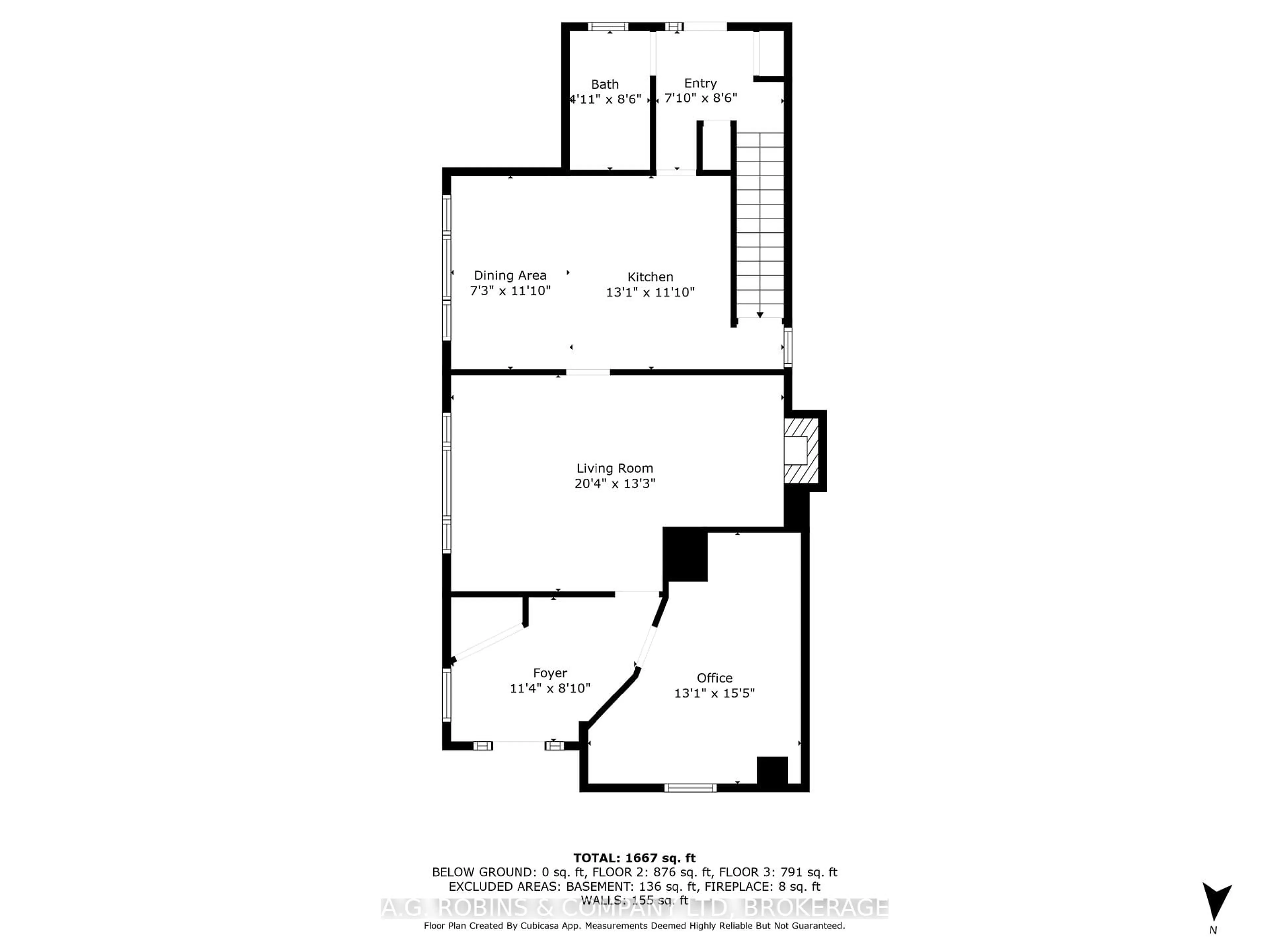 Floor plan for 52 Charles St, Port Colborne Ontario L3K 3R4