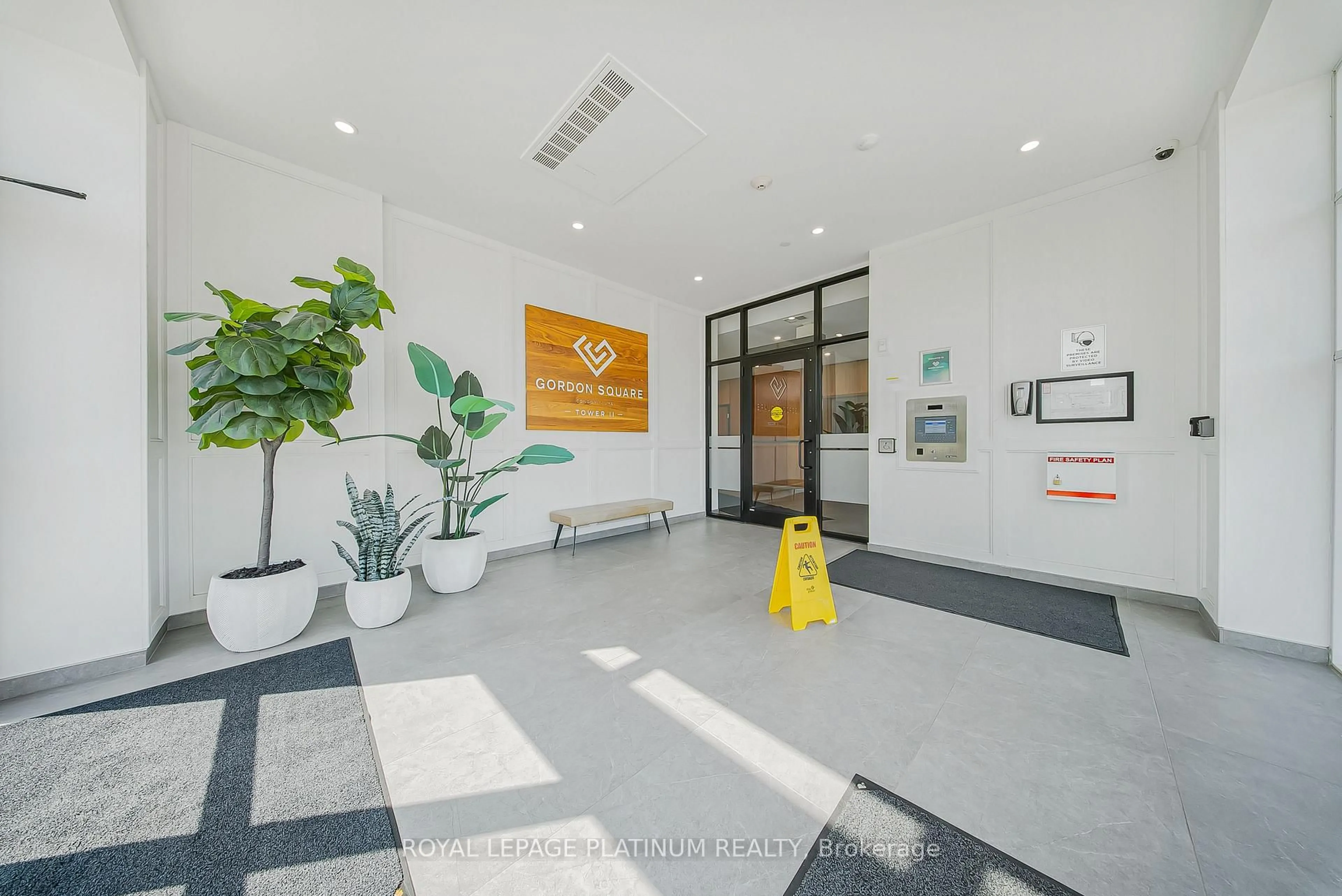 Indoor foyer for 1880 Gordon St, Guelph Ontario N1L 0P5