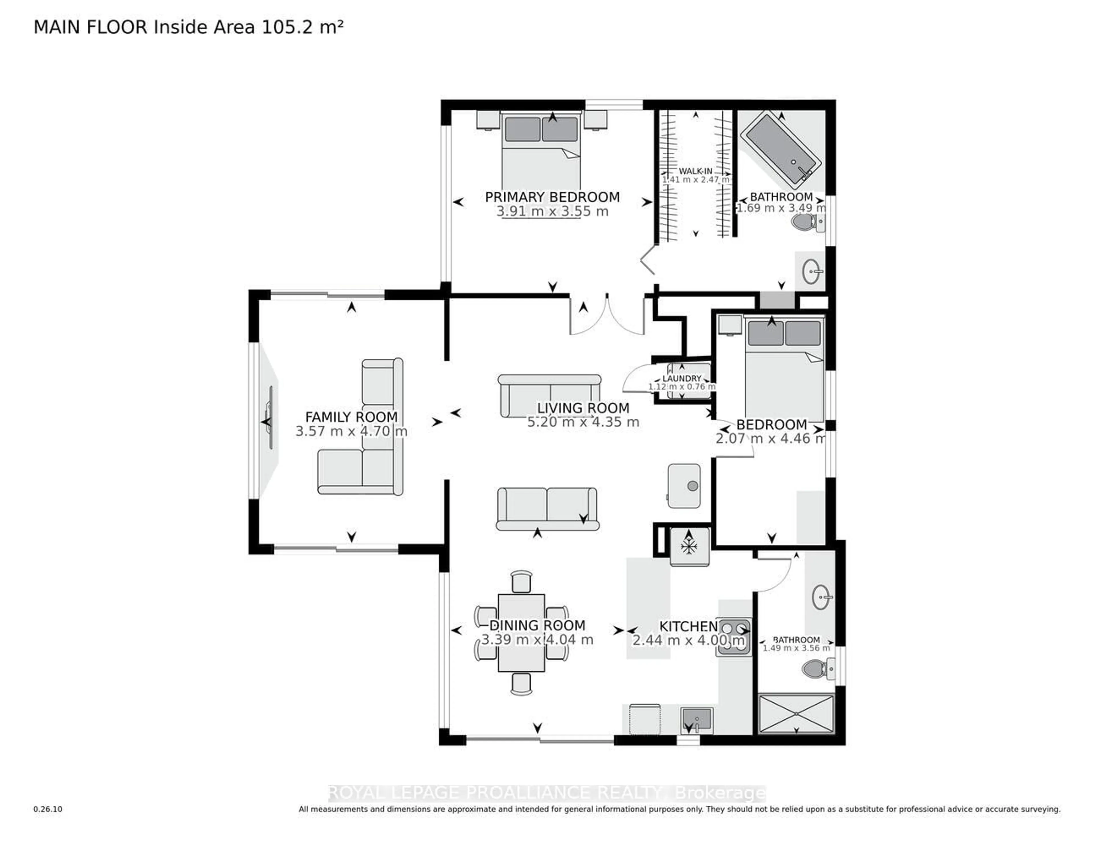 Floor plan for 68A Grenadier Island, Leeds and the Thousand Islands Ontario K0E 1R0