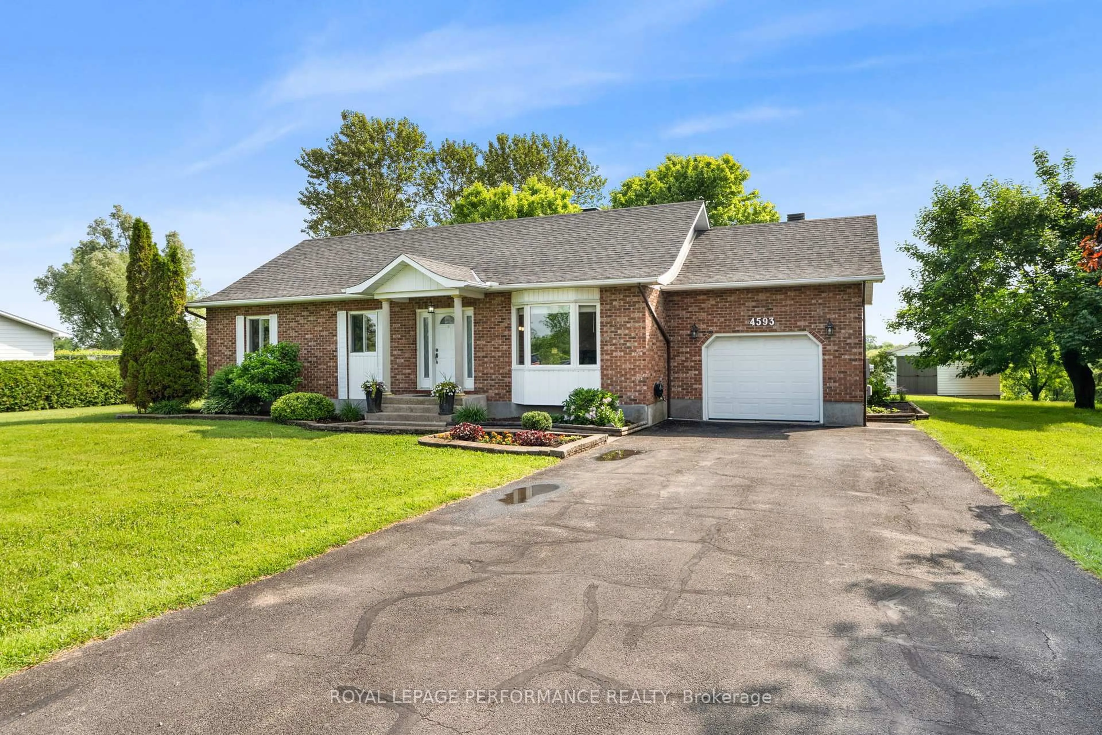 Home with brick exterior material, street for 4593 Boundary Rd, Carlsbad Springs Ontario K0A 1K0