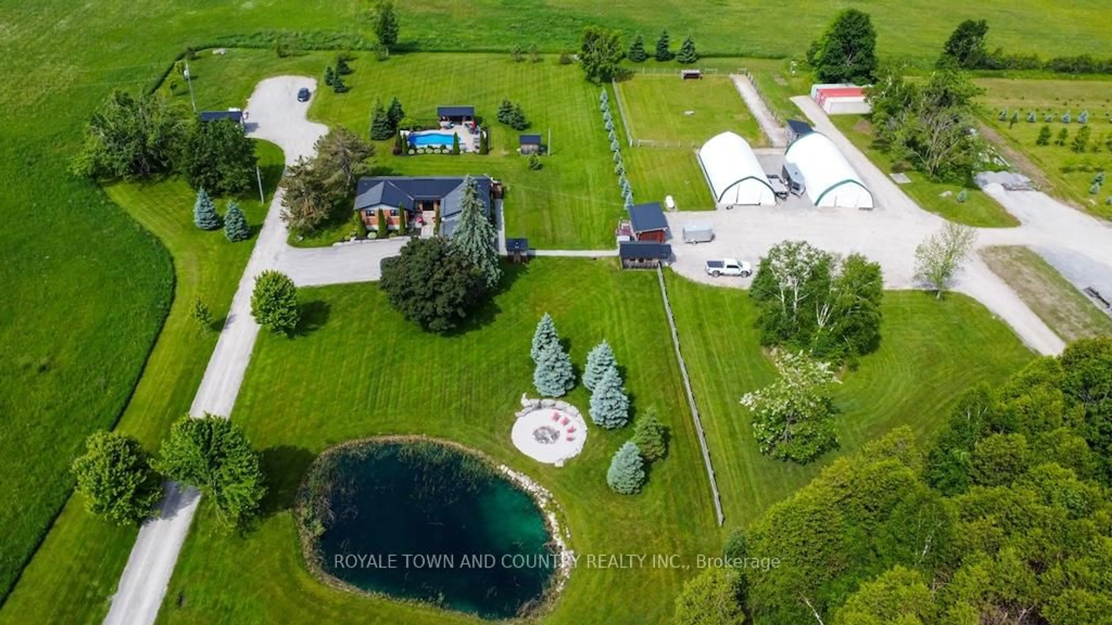 A pic from outside/outdoor area/front of a property/back of a property/a pic from drone, water/lake/river/ocean view for 92 Hickson Rd, Kawartha Lakes Ontario K0L 2X0