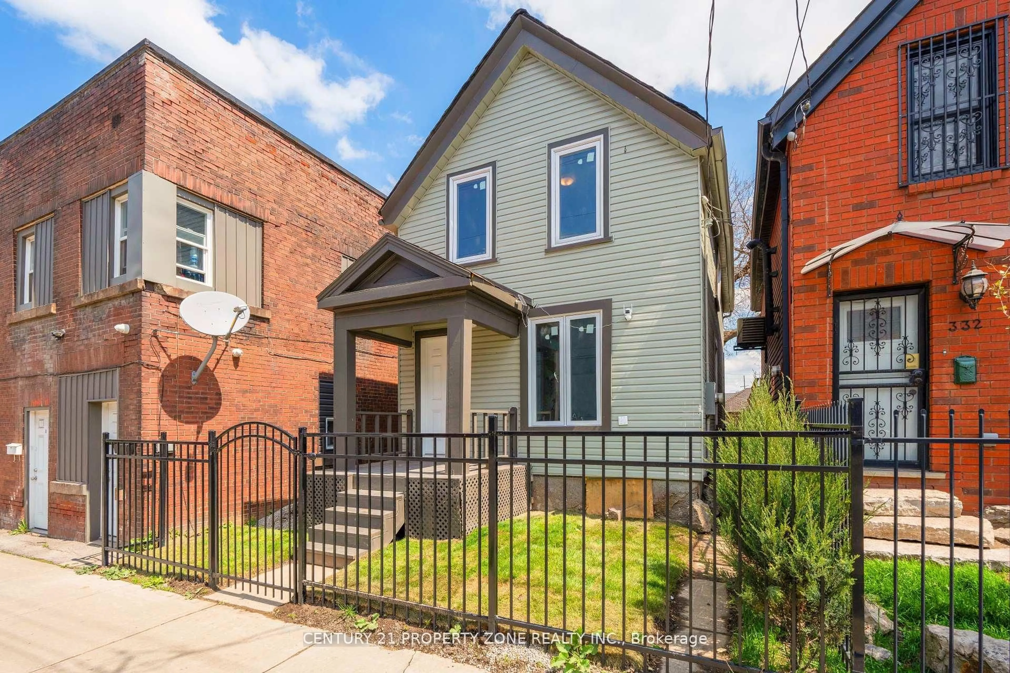 Home with brick exterior material, street for 334 Gage Ave, Hamilton Ontario L8L 7A7