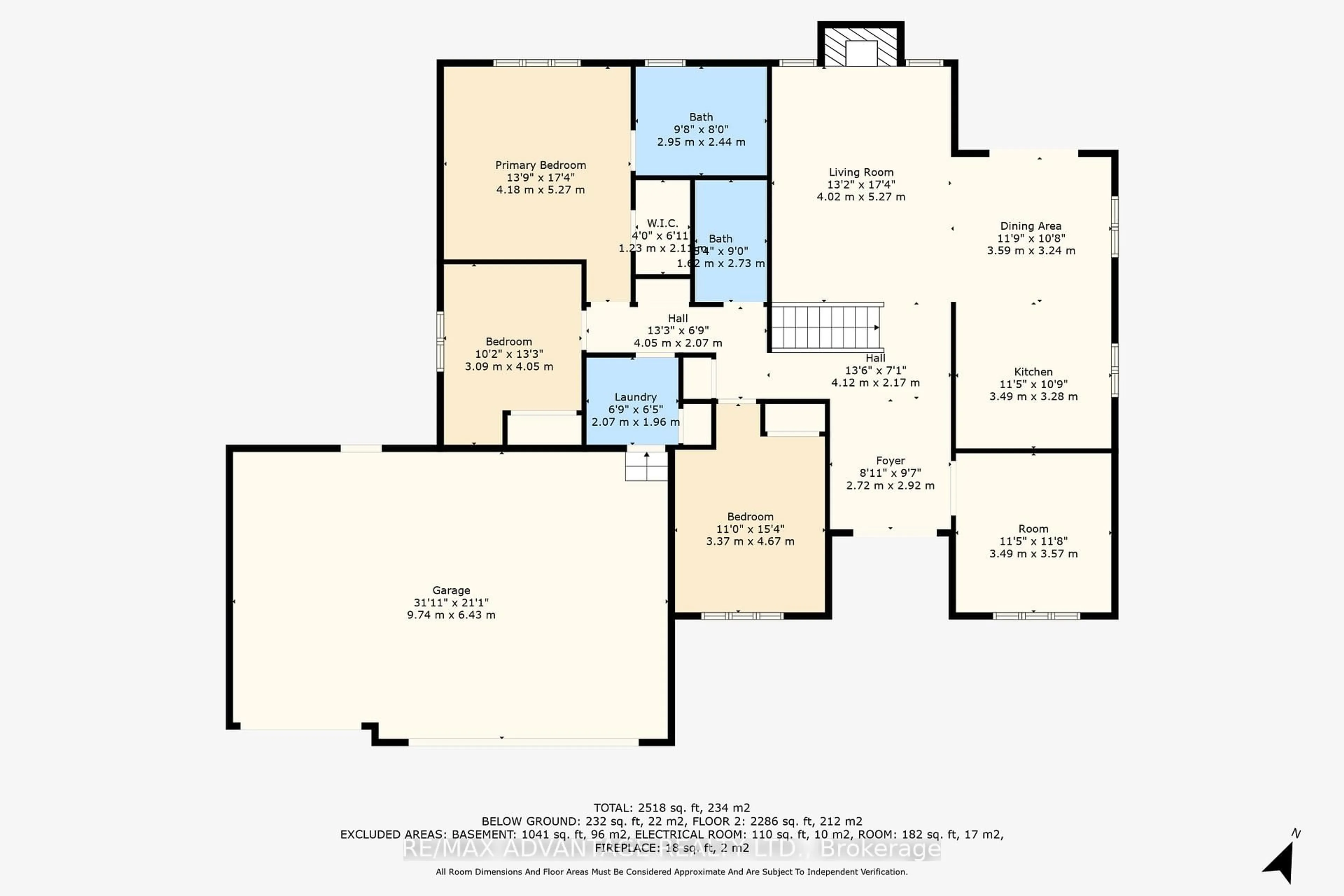 Floor plan for 64 Blue Heron Dr, Middlesex Centre Ontario N0M 2A0