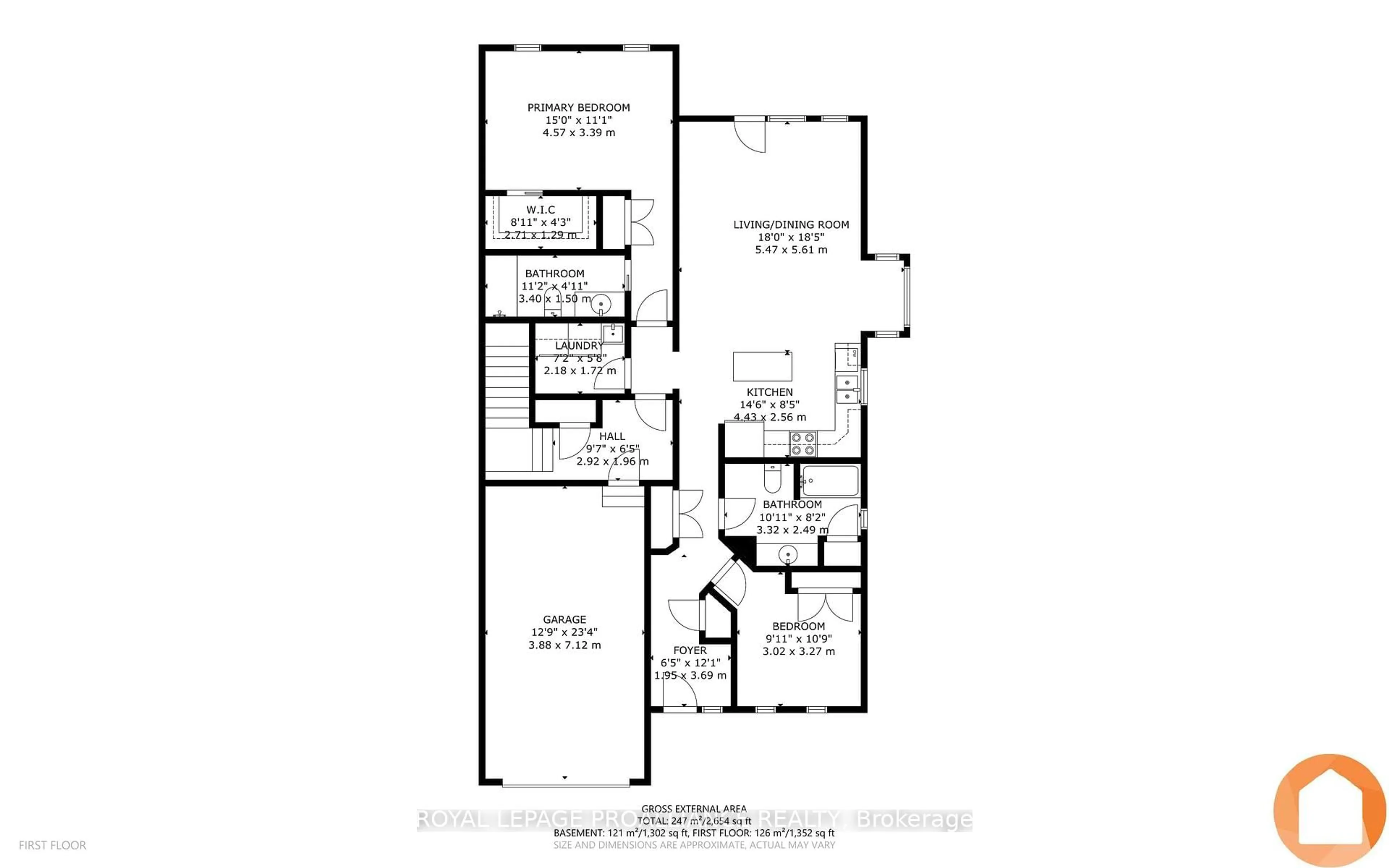 Floor plan for 12 Dorman St, Brighton Ontario K0K 1H0