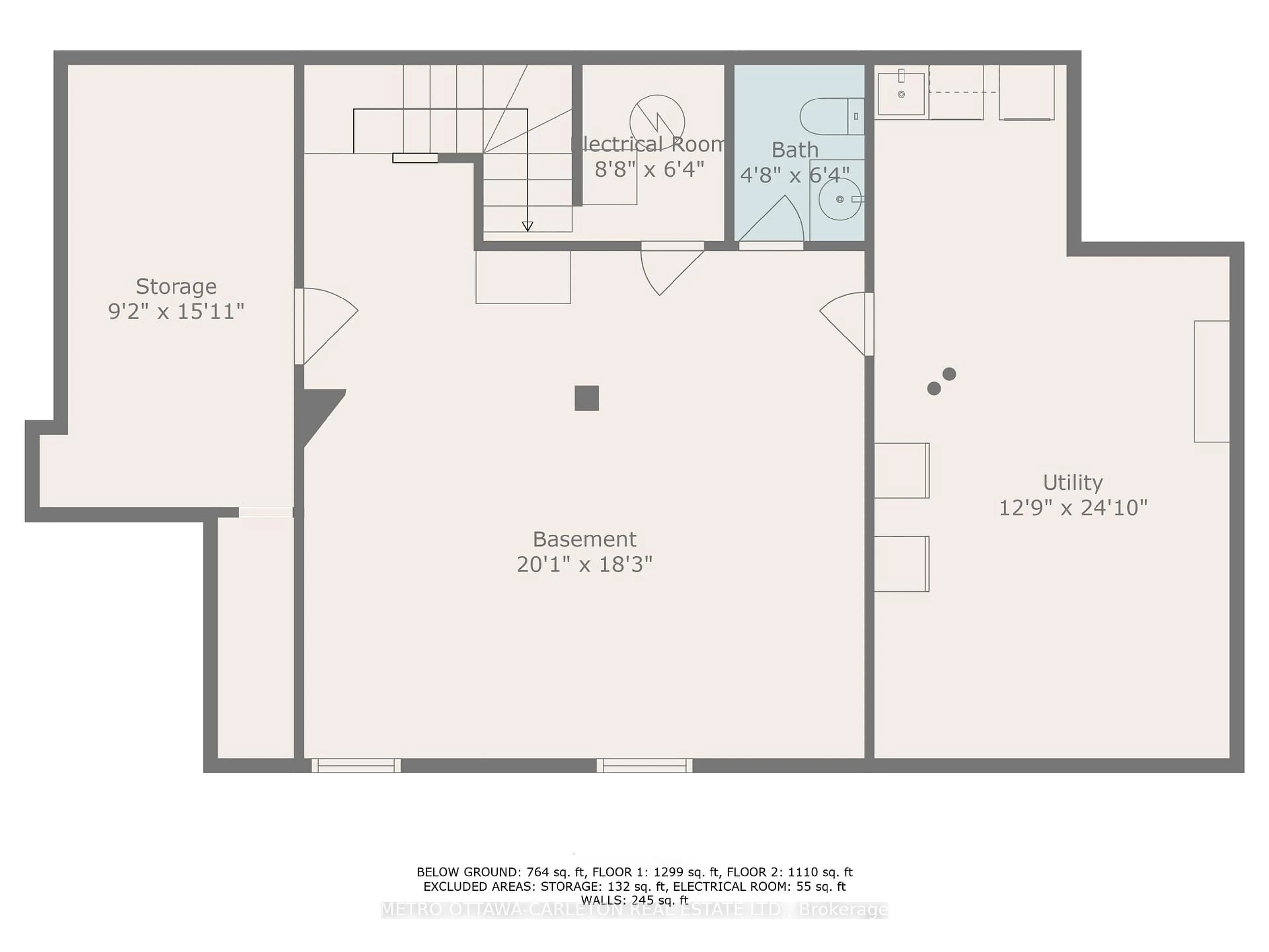 Floor plan for 28 Armagh Way, Ottawa Ontario K2J 4C3