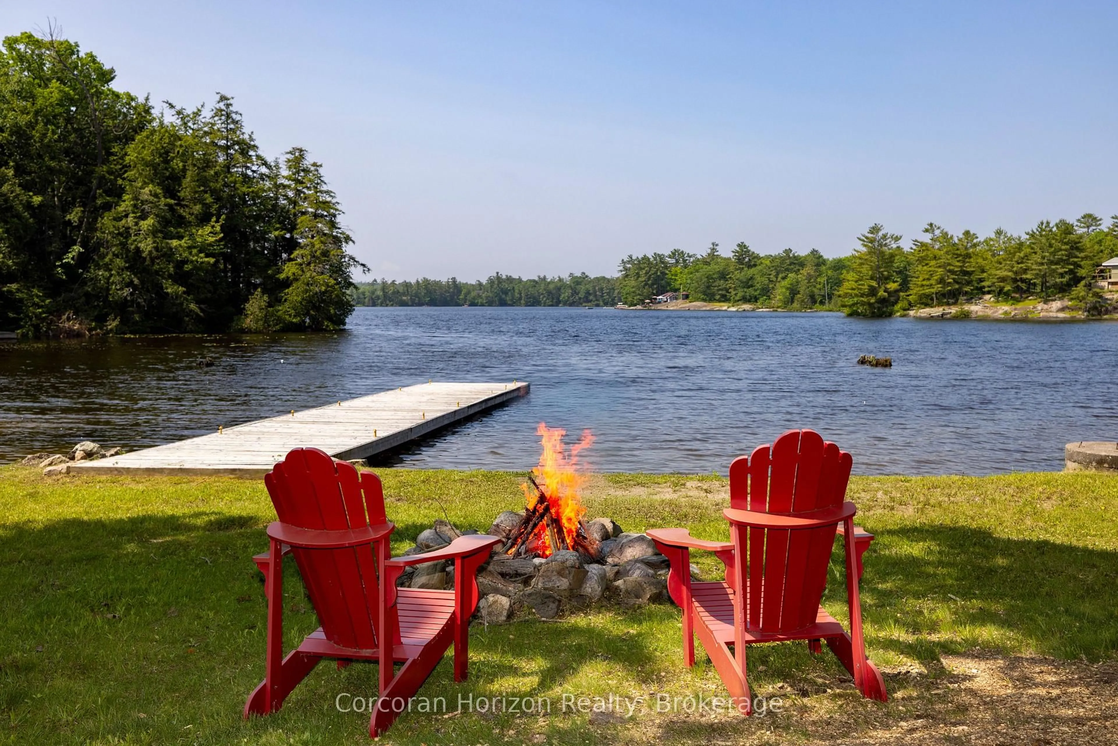 Patio, water/lake/river/ocean view for 215 SANCTUARY Rd, Georgian Bay Ontario L0K 1S0