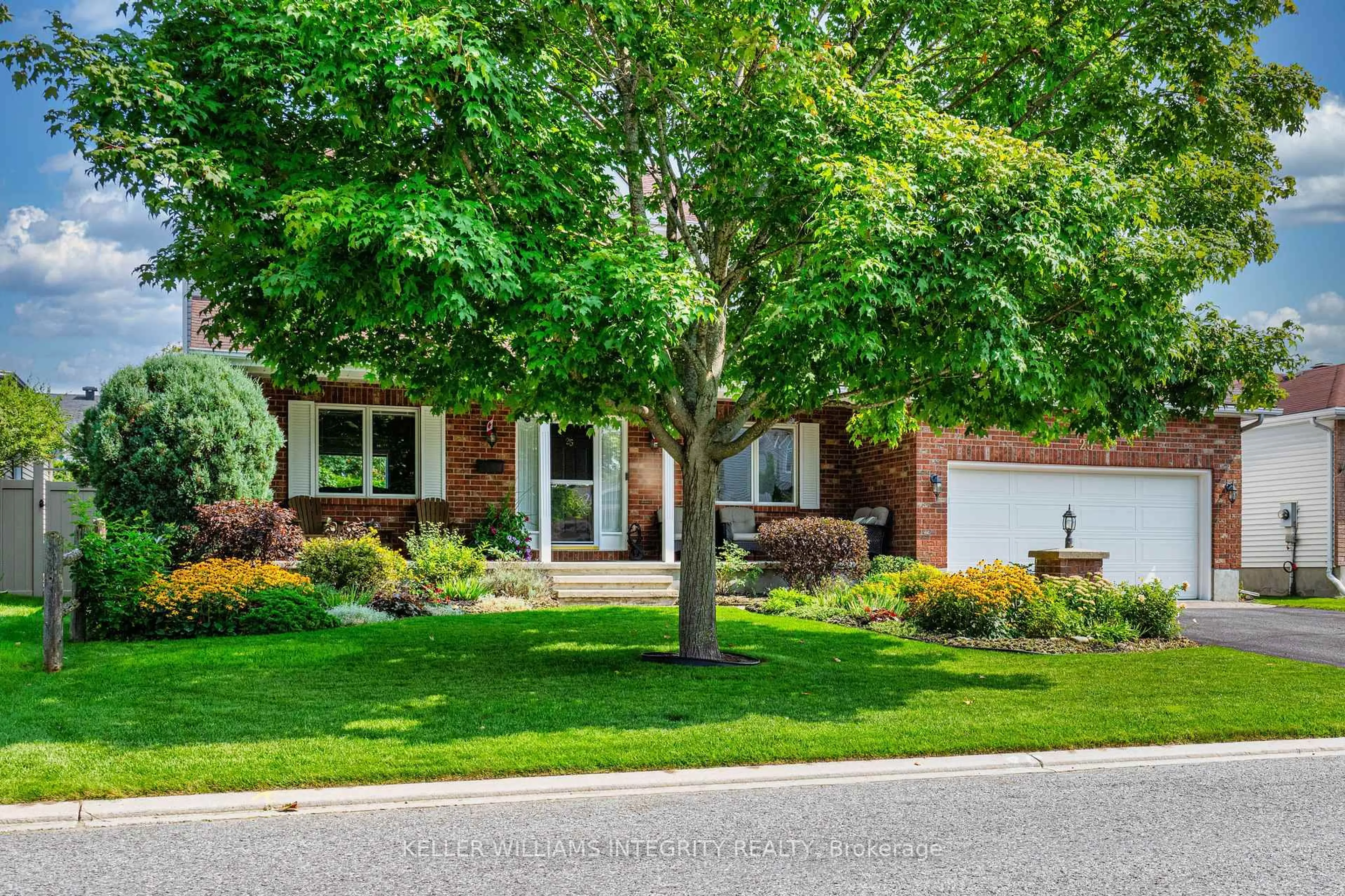 Home with brick exterior material, street for 25 Jacqueline Cres, Ottawa Ontario K2S 1M2